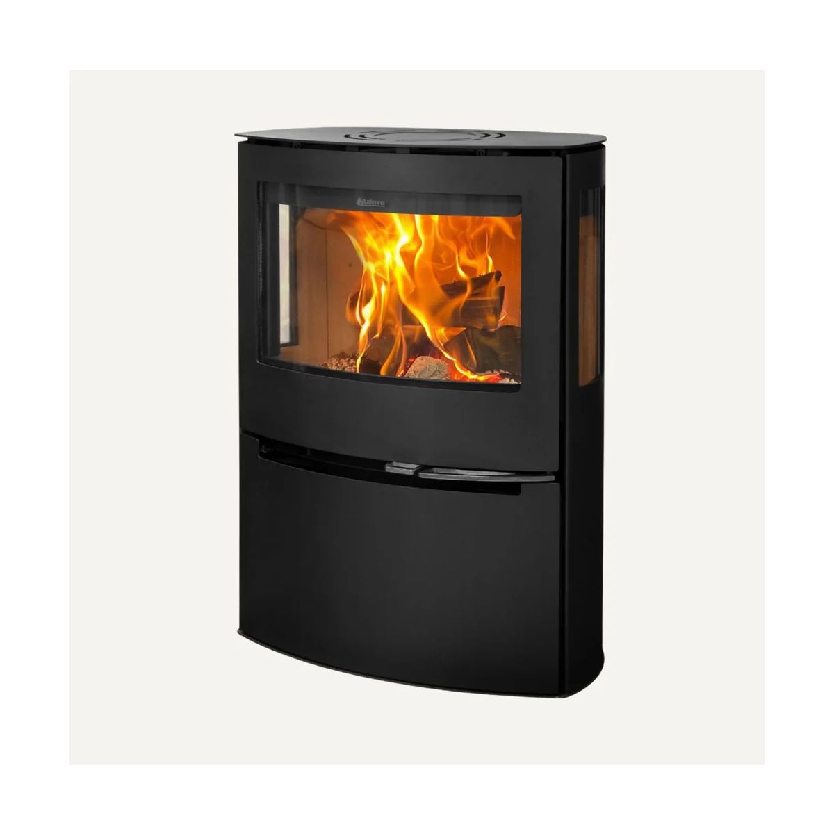 Kaminofen Aduro 21 mit Aduro Tronic, integriertes Holzfach
