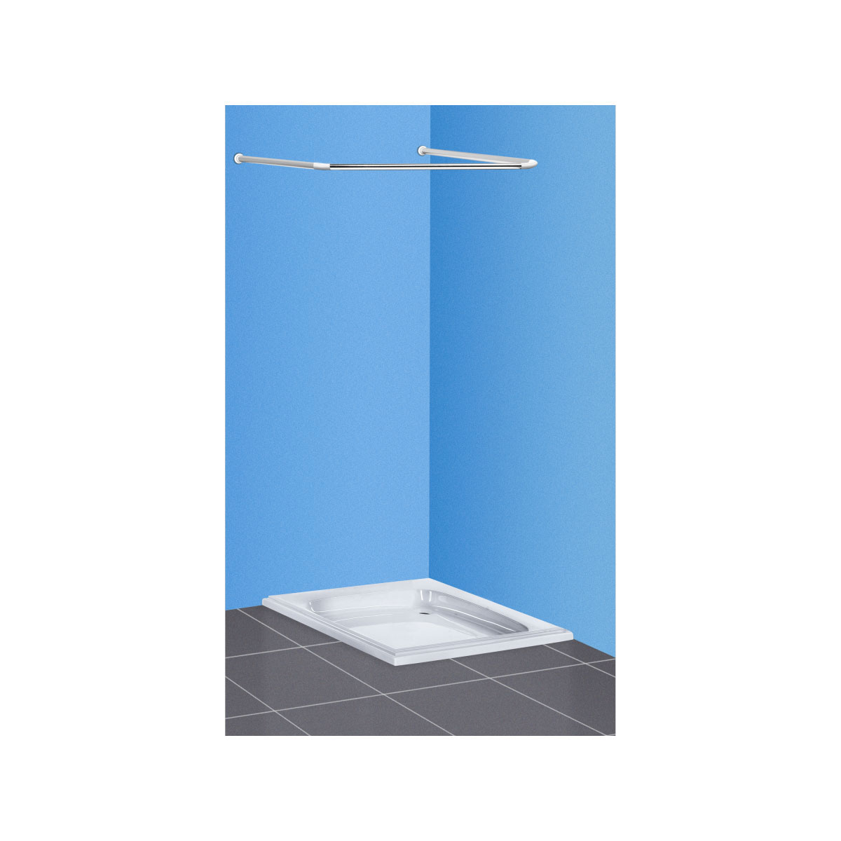 Basic  Duschgestänge 2 cm Bild 1