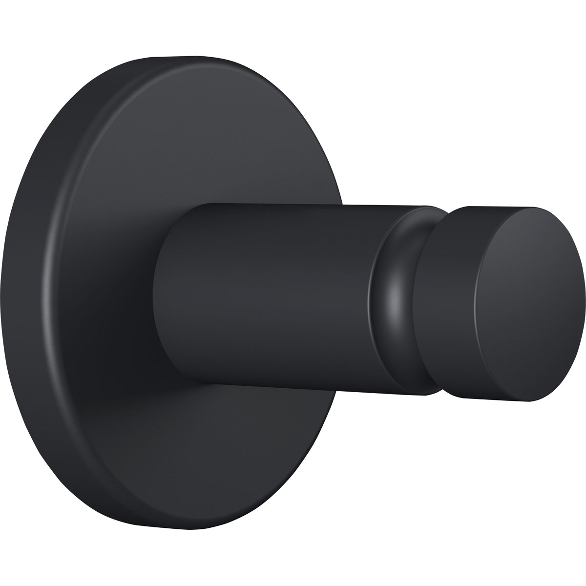 Tesa Handtuchhaken Moon mattschwarz Bild 1