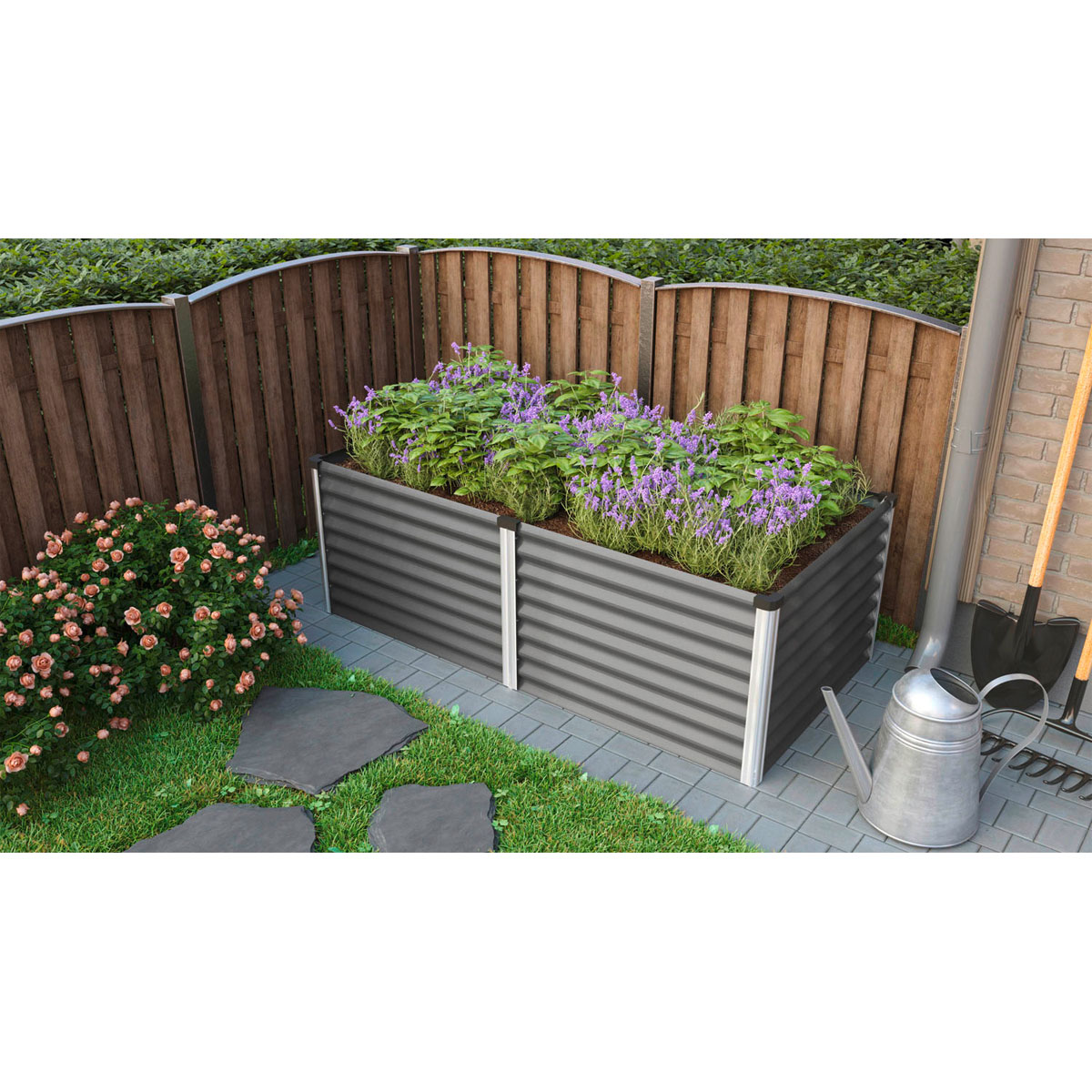 Vitavia Hochbeet Meta 630 granit Bild 2