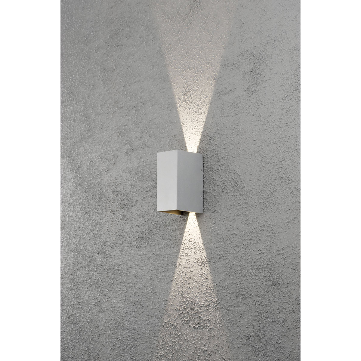 Konstsmide LED-Außenwandleuchte Cremona 2 grau Bild 3
