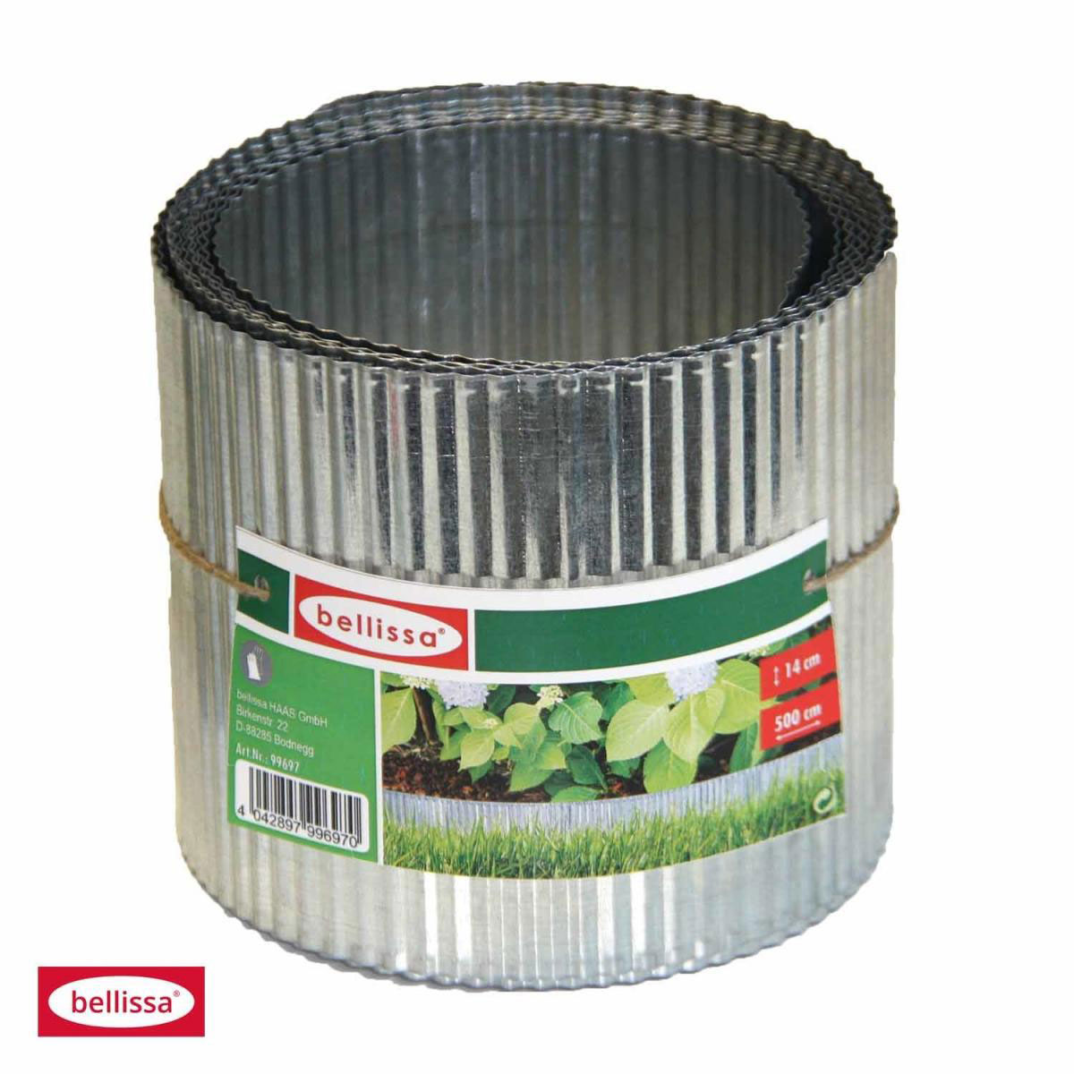 Rasenkantenband kleine Welle 500 x 14 cm