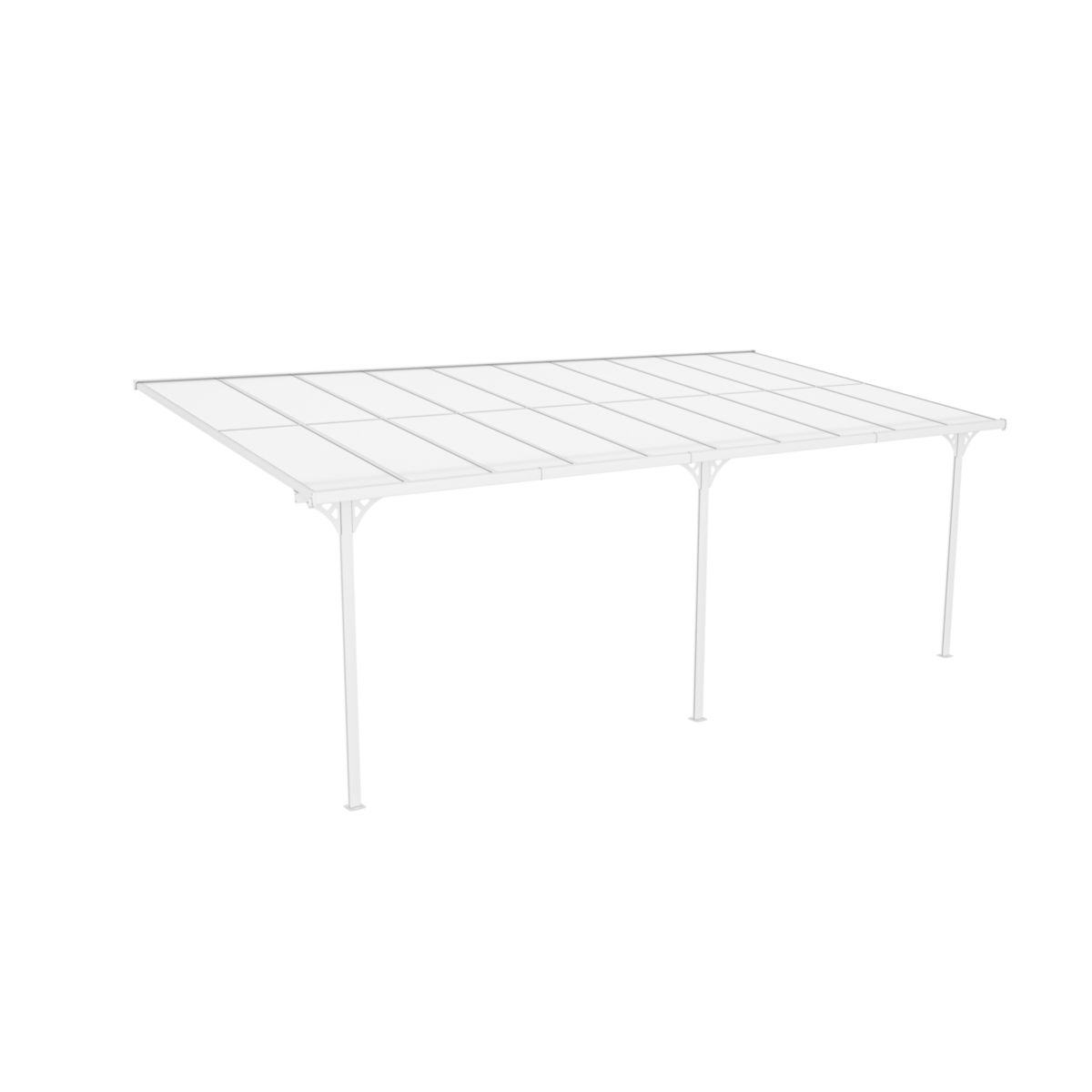 Westmann Terrassenüberdachung Bruce 617 300x617x270 cm Bild 4