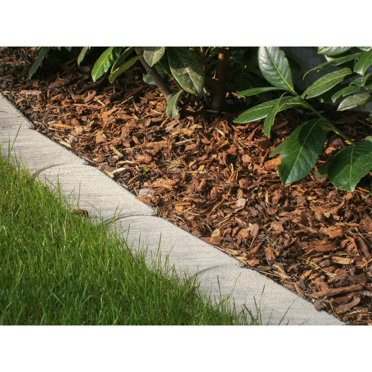 Rasenkantenstein klein 22 x 12 x 4,5 cm grau Bild 2