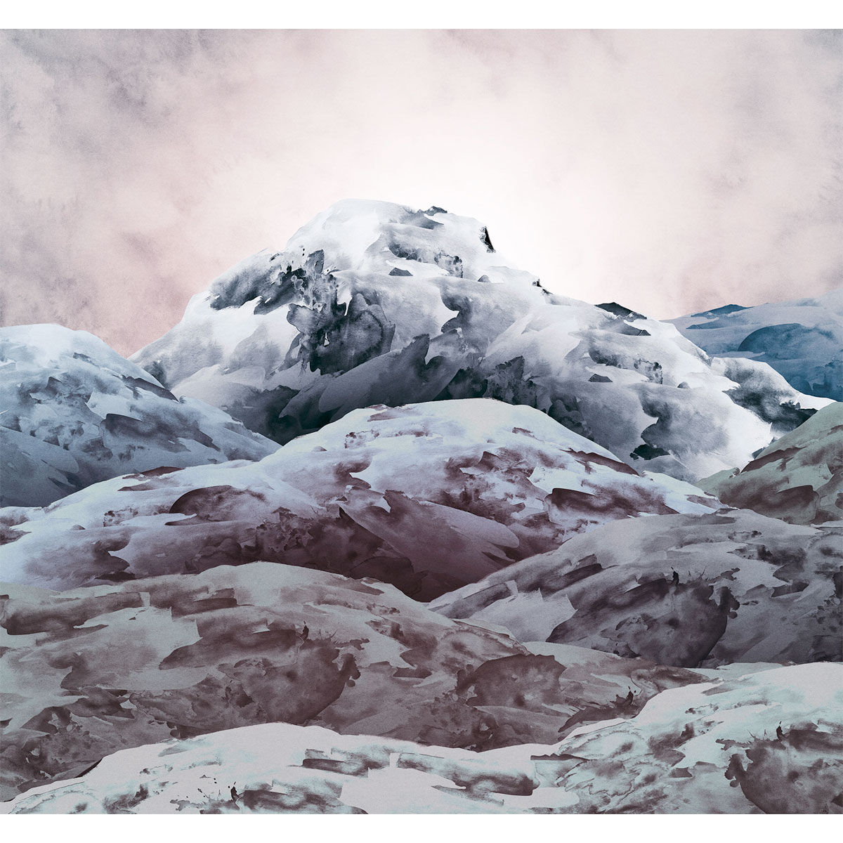 Komar  Vlies Fototapete Shadow Mountain 300x280 cm Bild 2