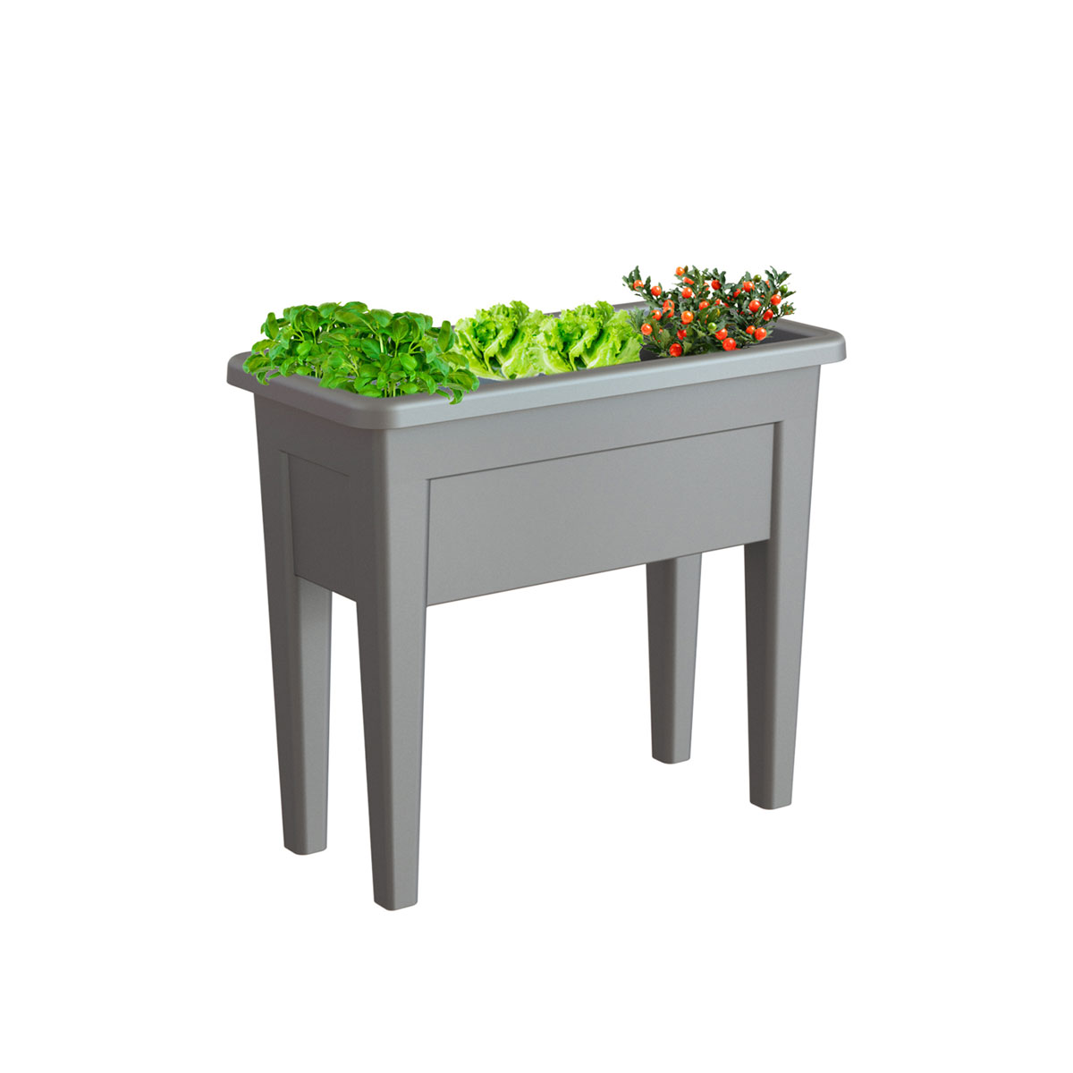 Hochbeet Venezia anthrazit 80 x 69 x 39 cm Bild 2