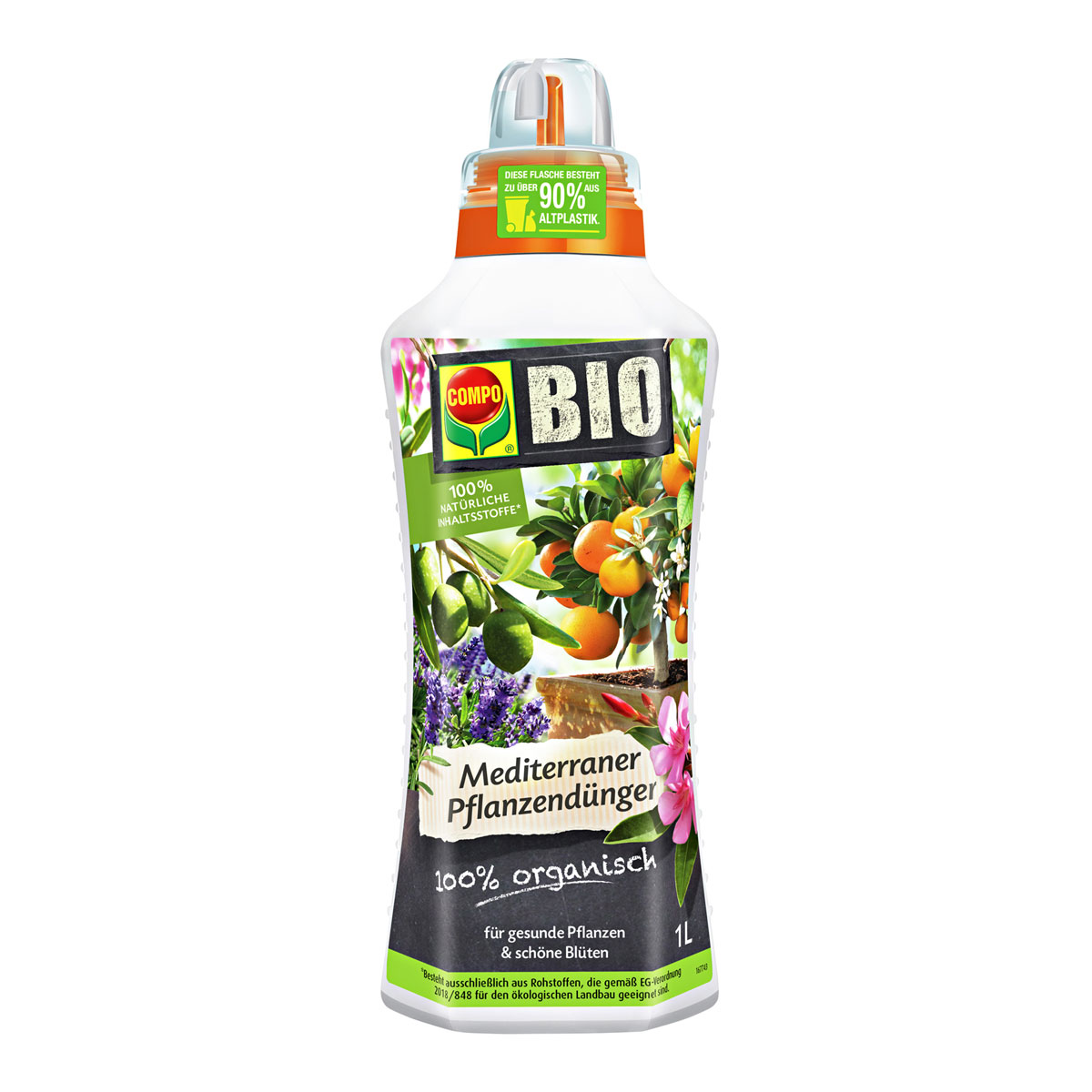 Compo BIO Mediterraner Pflanzendünger 1l