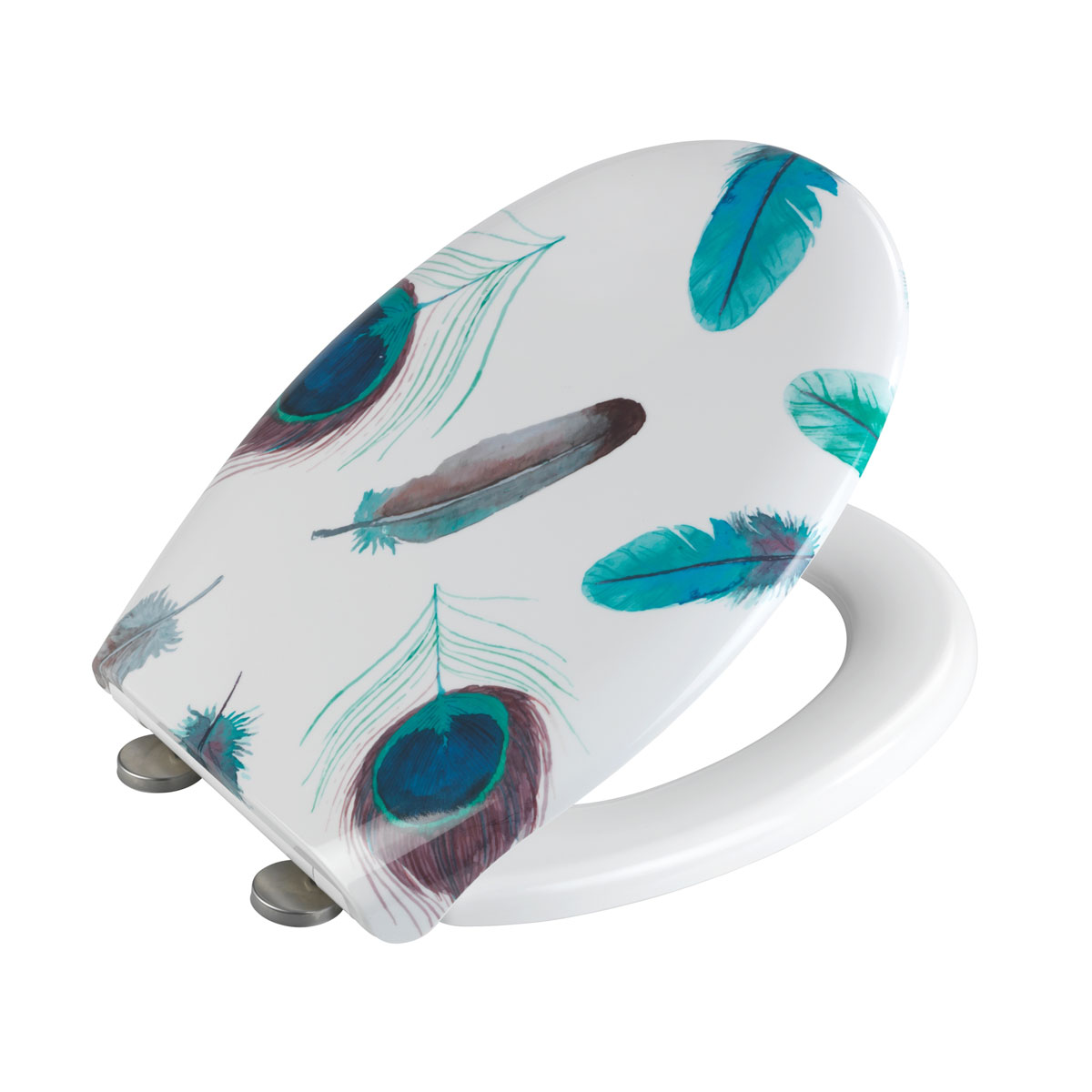 Wenko Premium WC-Sitz Plumage mit Absenkautomatik Bild 3