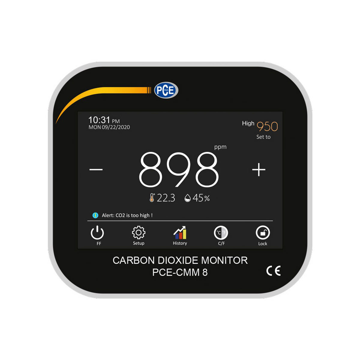 PCE Instruments CO2-Messgerät „PCE-CMM 8“ Bild 2