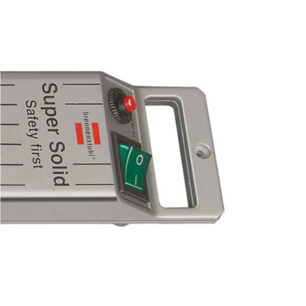 Brennenstuhl Steckdosenleiste Super-Solid mit Schalter 5-fach Bild 2