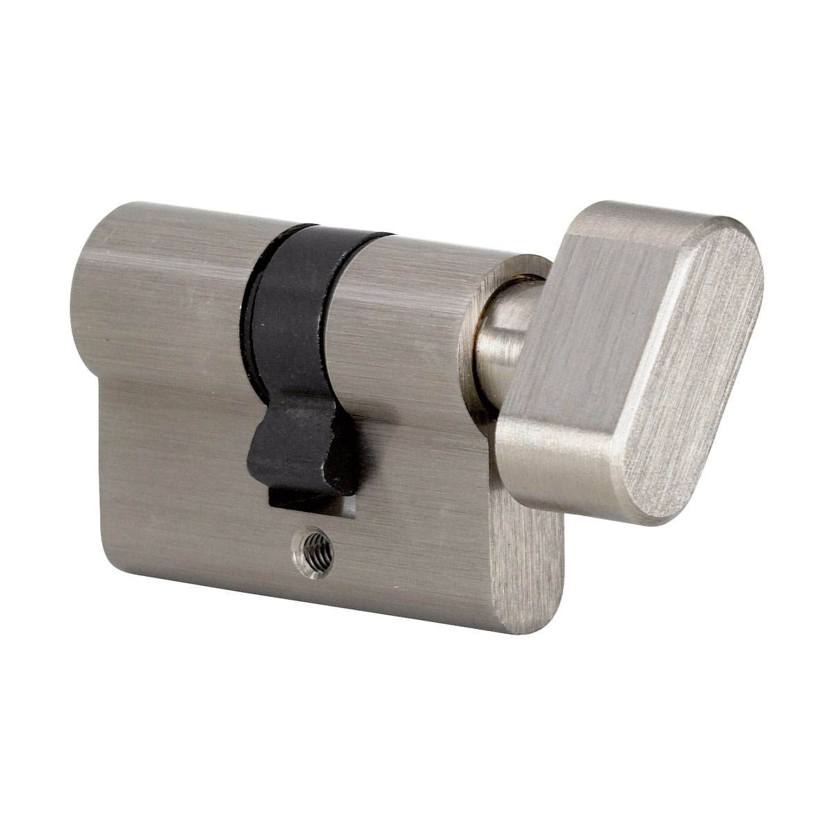 Novadoors WC-Knaufzylinder Edelstahl matt-Optik