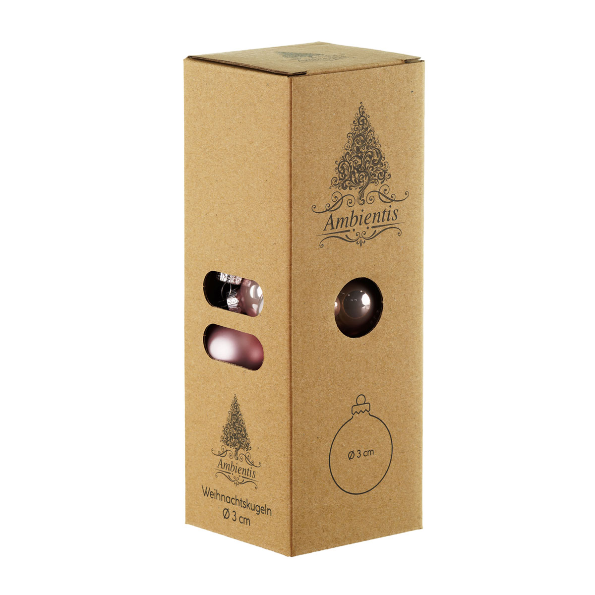 Ambientis Glaskugeln 3 cm rosa Mix Bild 6