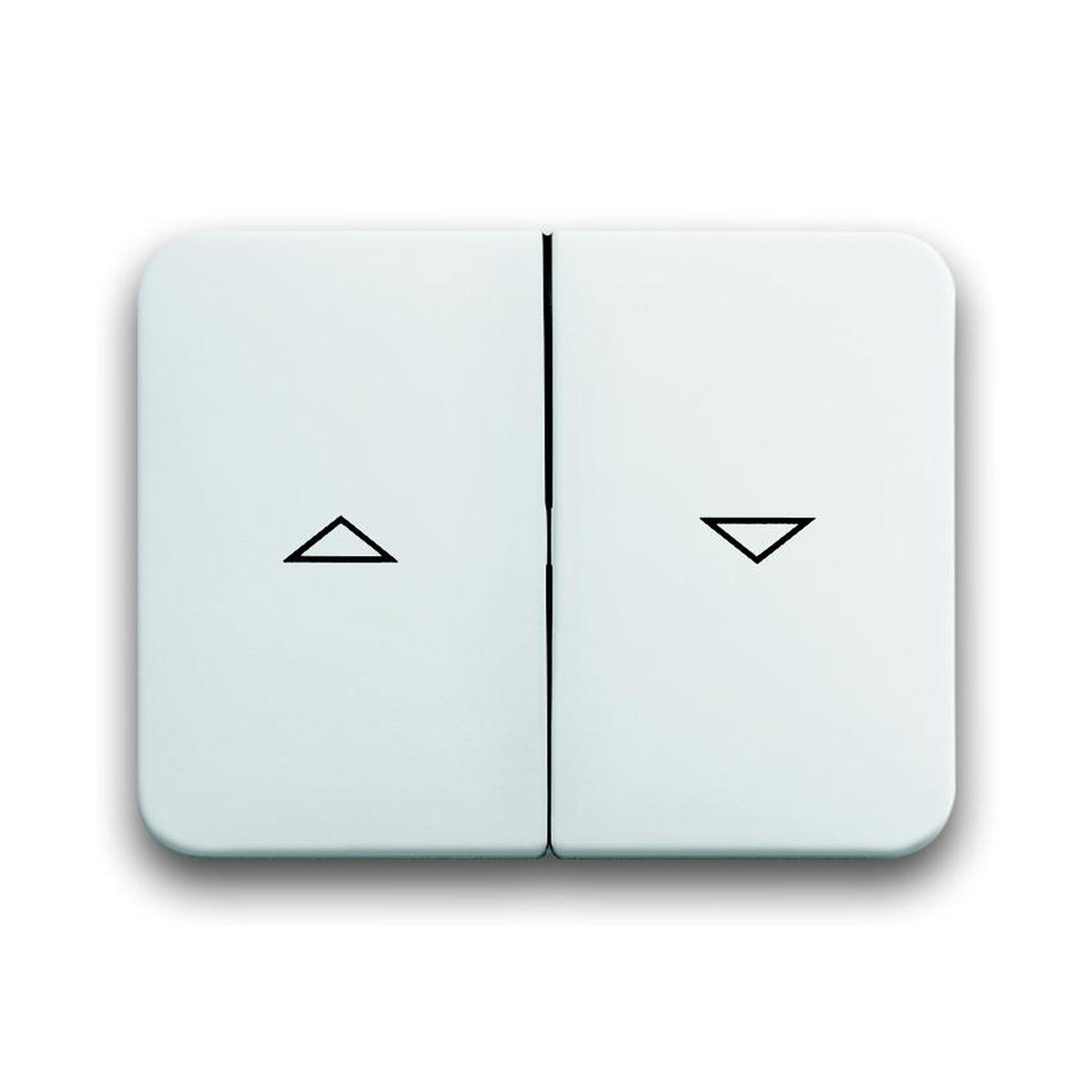 Busch-Jaeger Abdeckung für Jalousieschalter Alpha Nea alpinweiß