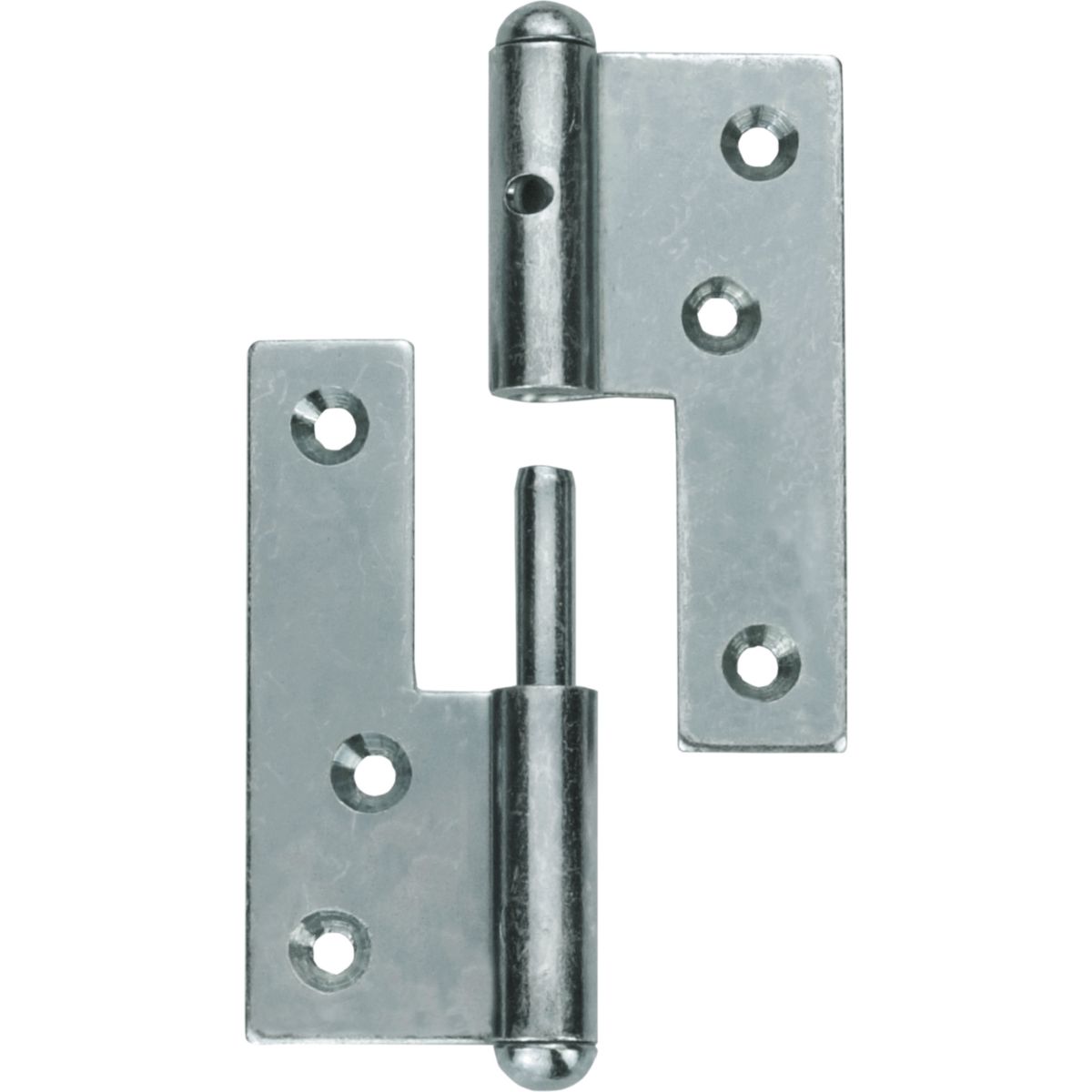 Tür-Aufschraubbänder 80 bvz rechts