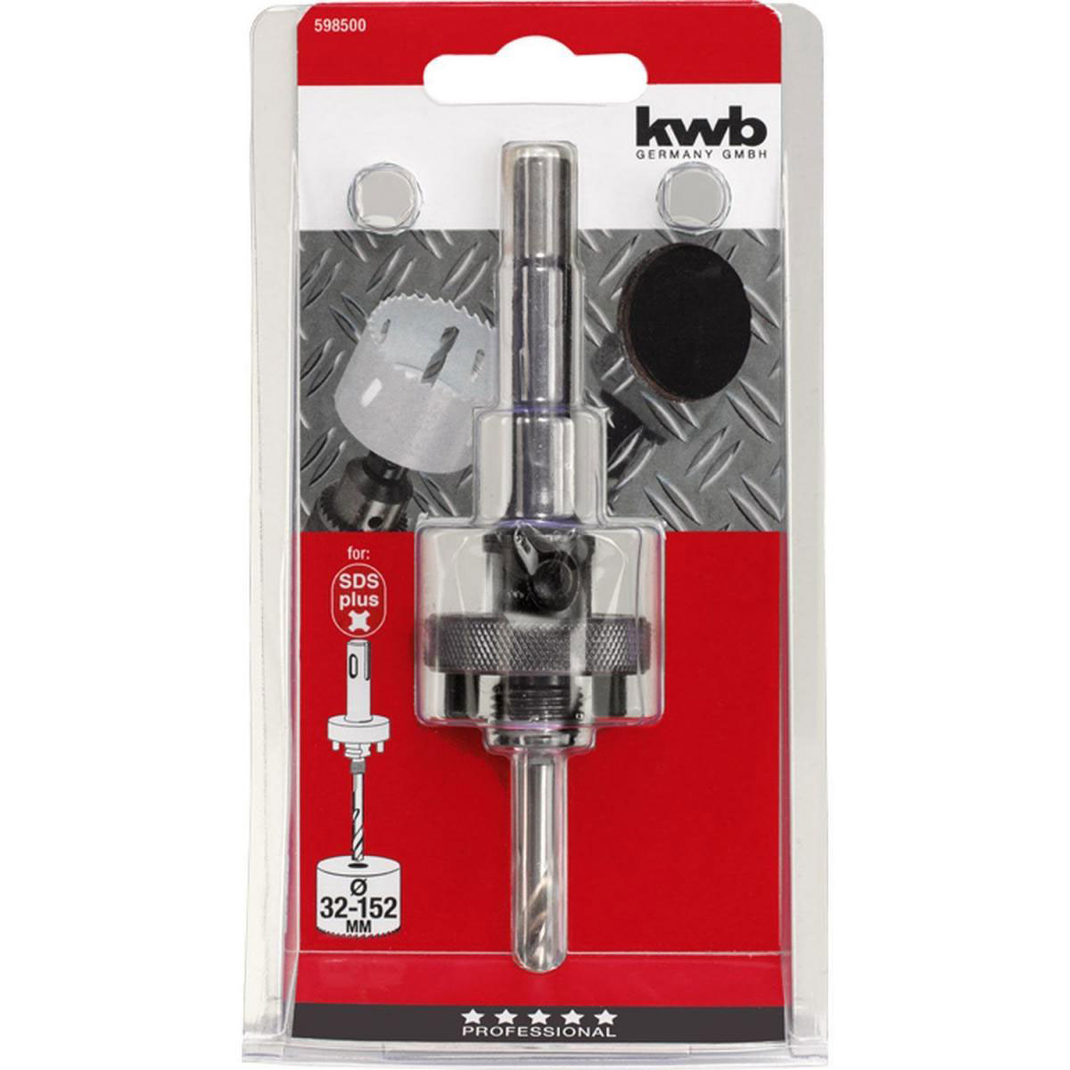 kwb  Aufnahmeschaft für Lochsägen Durchmesser 32-152 mm Bild 2