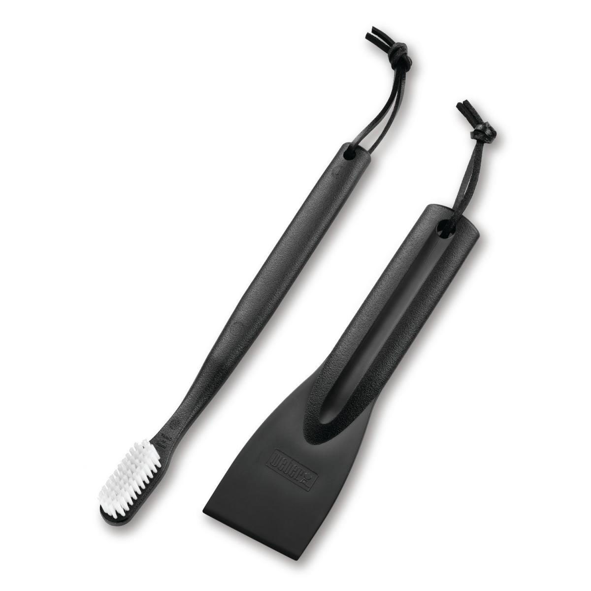 Weber Reinigungs-Set für Gasgrill ab Spirit 2-teiliges Set mit Spachtel u Bürste