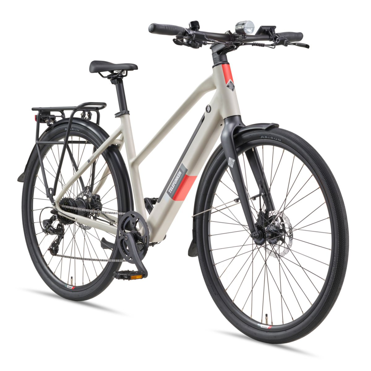 Telefunken E-Bike UH210 28" Seidengrau