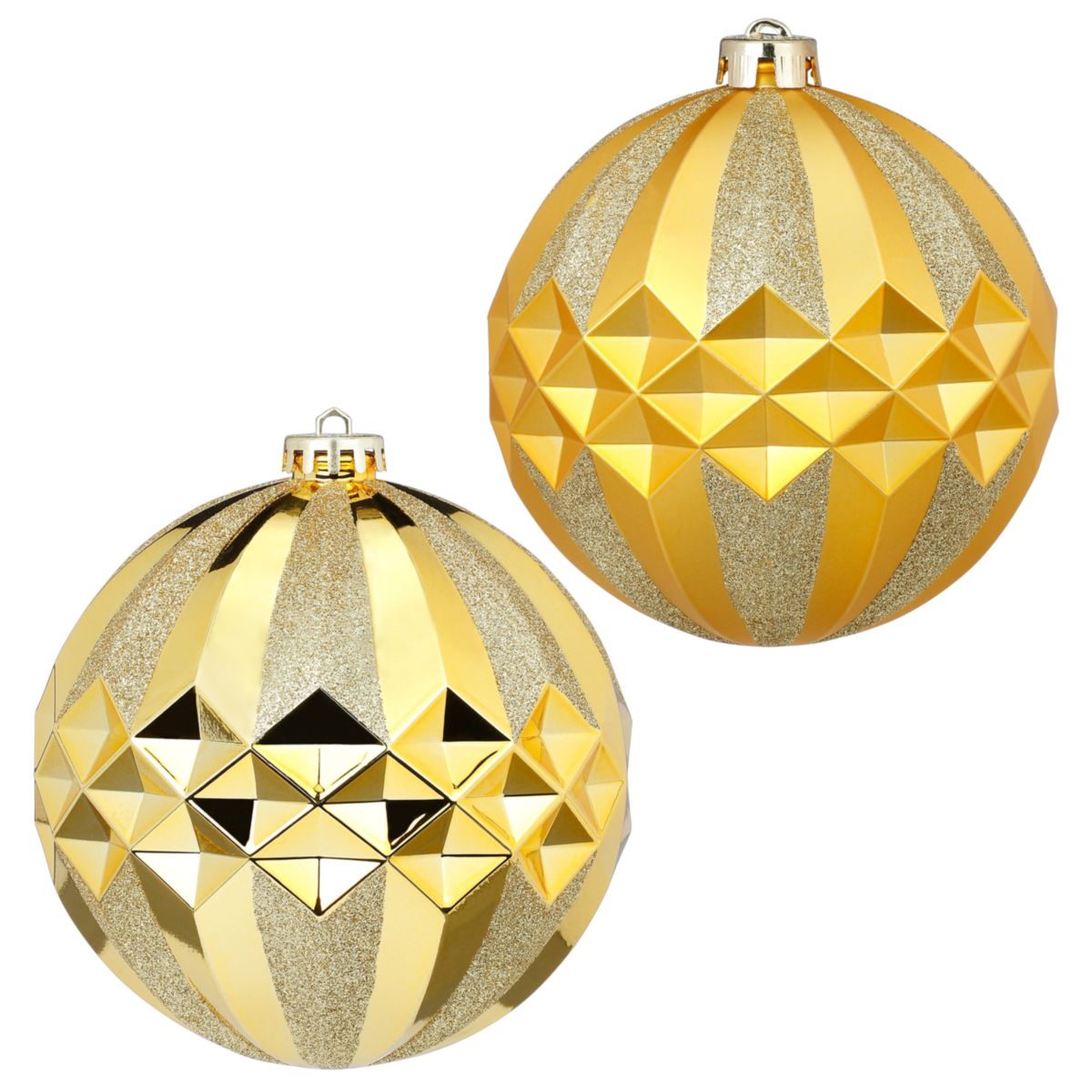 Kugelpaar 14,5cm Royal Gold