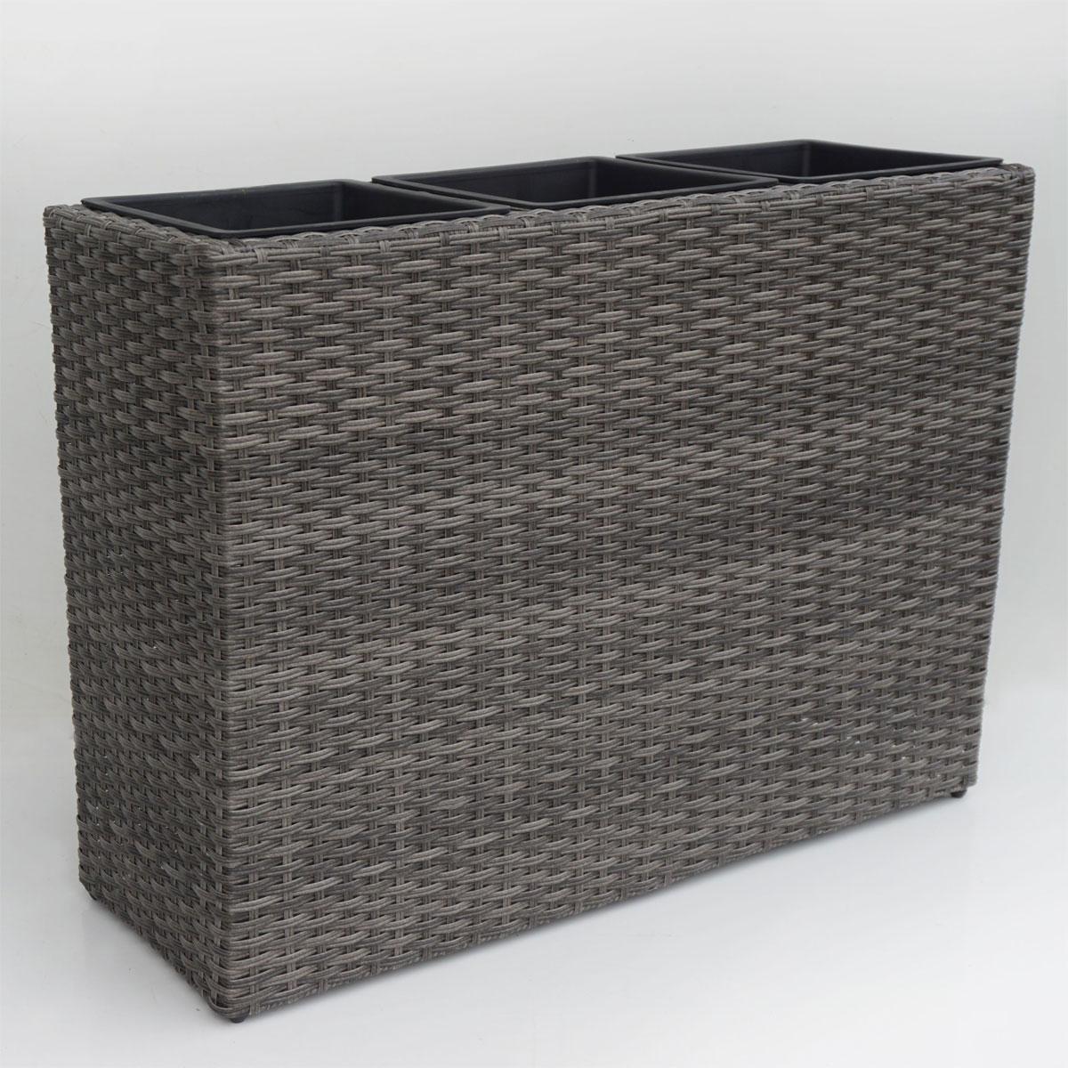 Haveson Raumteiler Lotus 80 x 59 x 28 cm grau