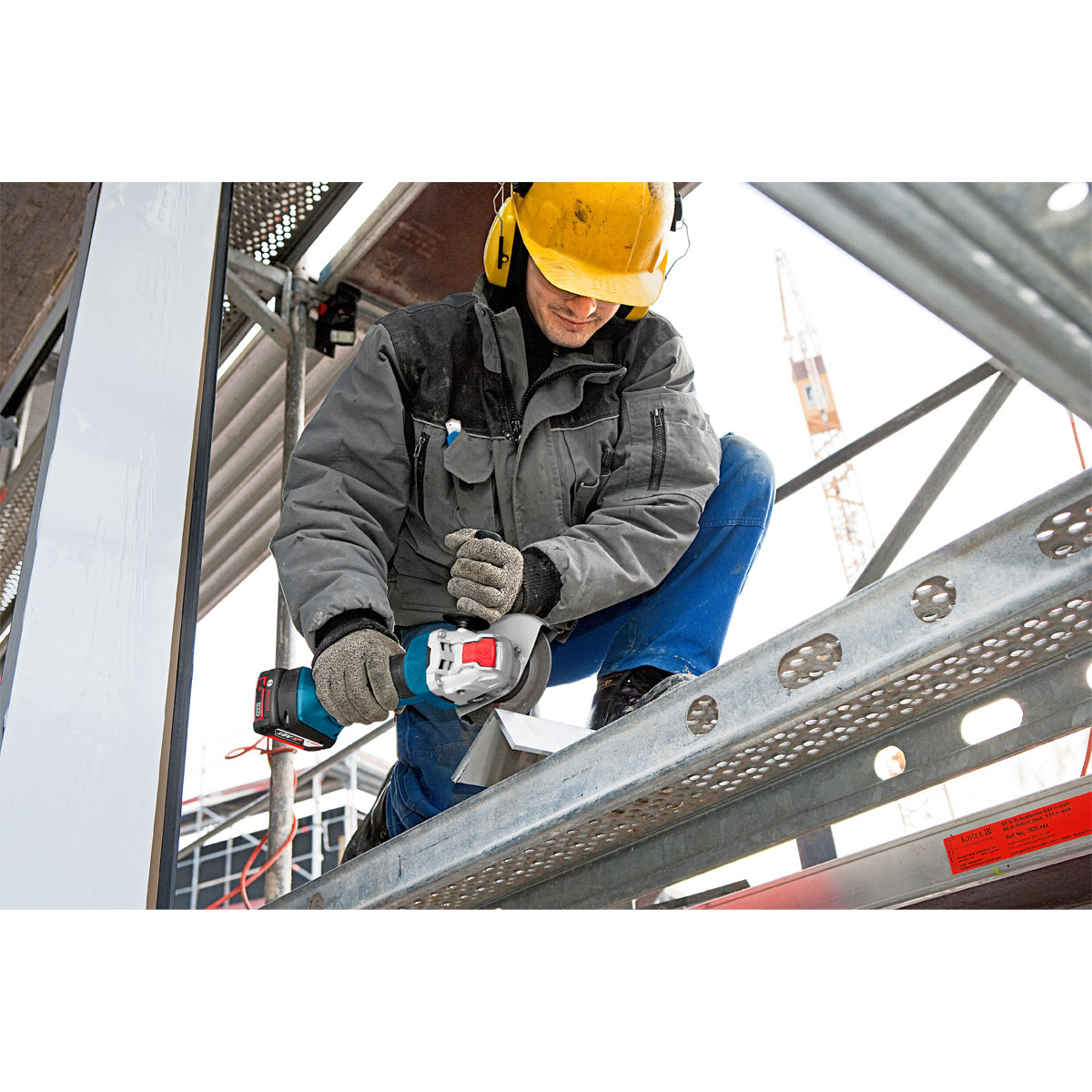 Bosch Professional  Winkelschleifer GWX 18V-8 solo Bild 3