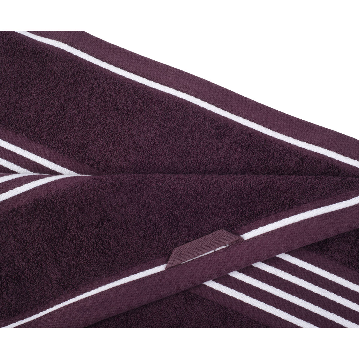 Gözze Frottier-Duschtuch Rio 70 x 140 cm beere vollfarbig Bild 2
