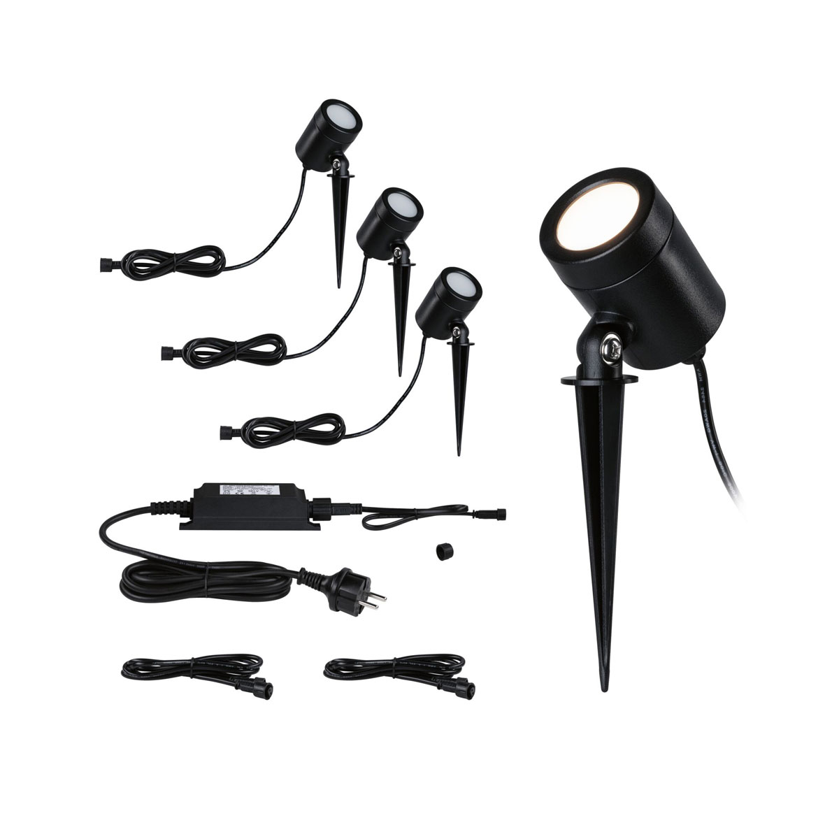 Paulmann  Outdoor Link Light Spot 3x1,6W IP67 3000K 230 12V Bild 2