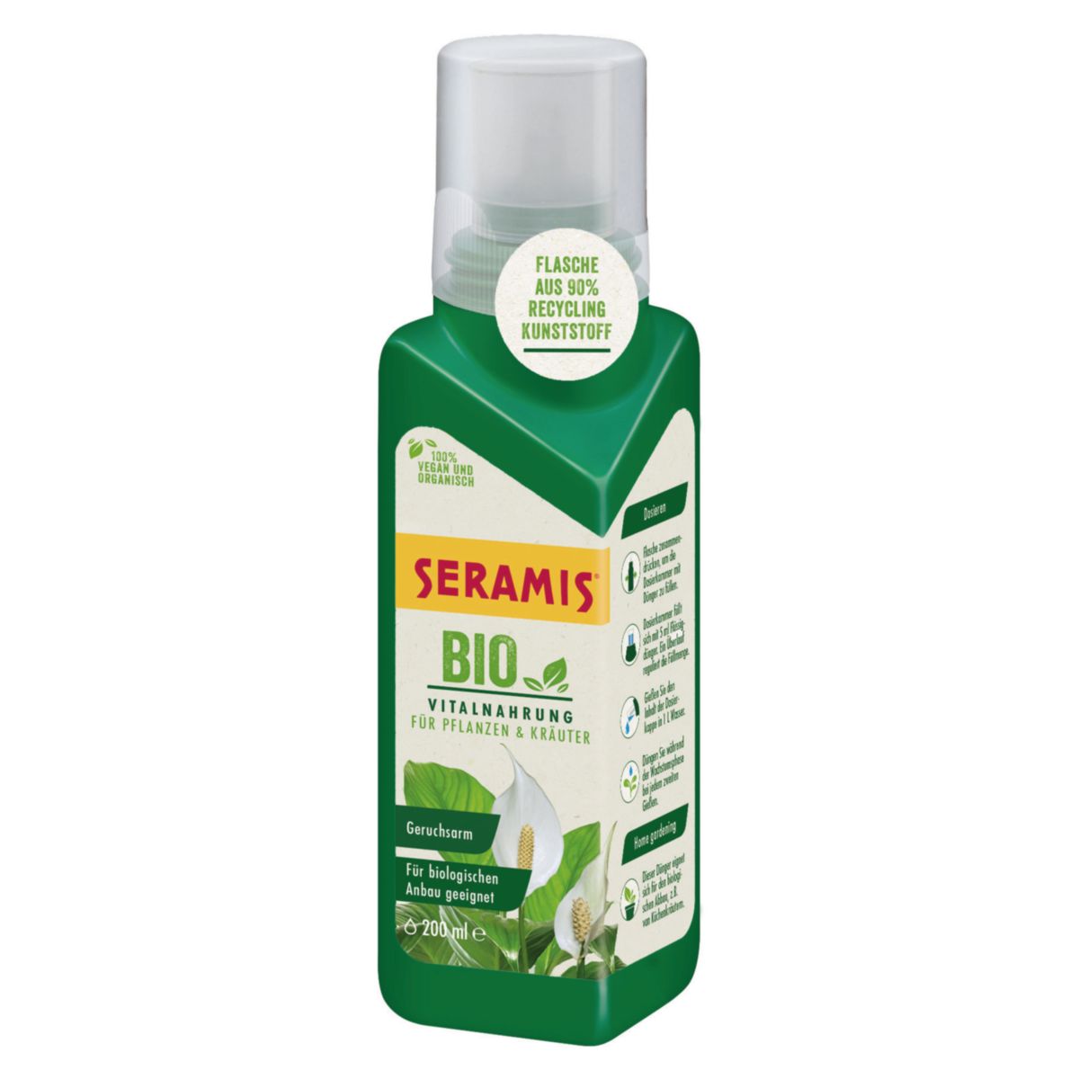 Seramis Bio-Vitalnahrung für Pflanzen & Kräuter 200 ml