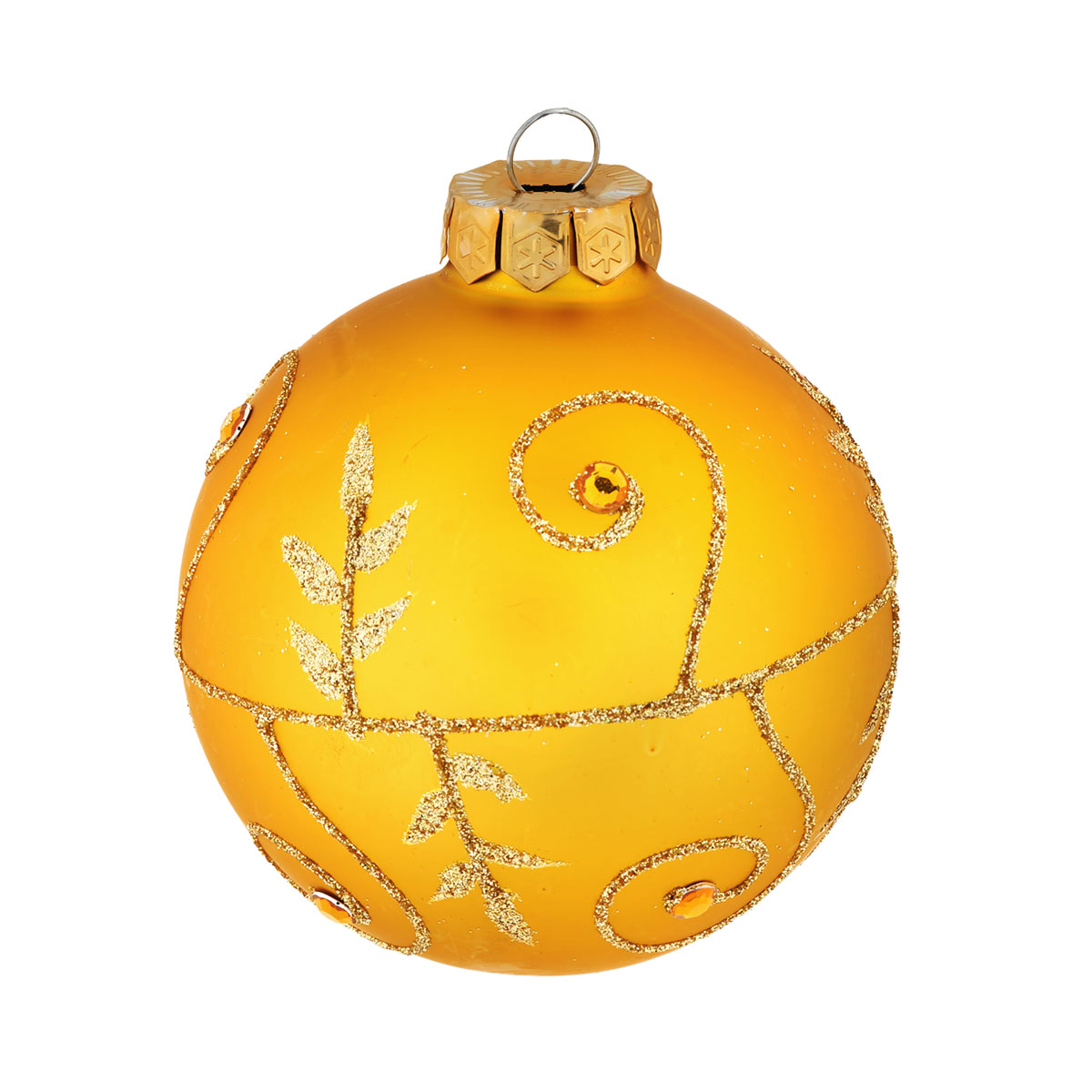 Ambientis Dekorierte Kugel gold-glänzend Bild 2