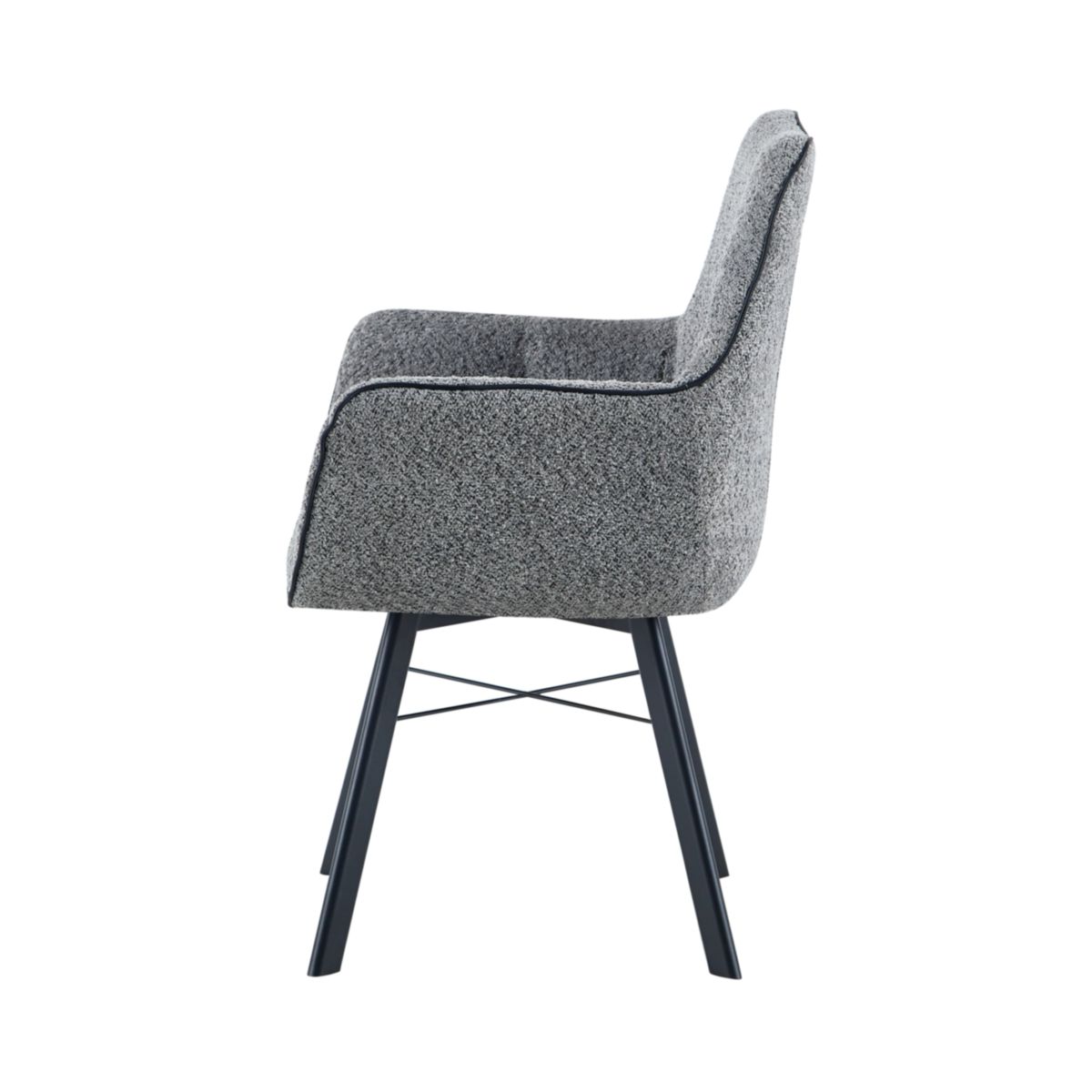 Stuhl Armlehnstuhl Allie 125 grau Bild 3