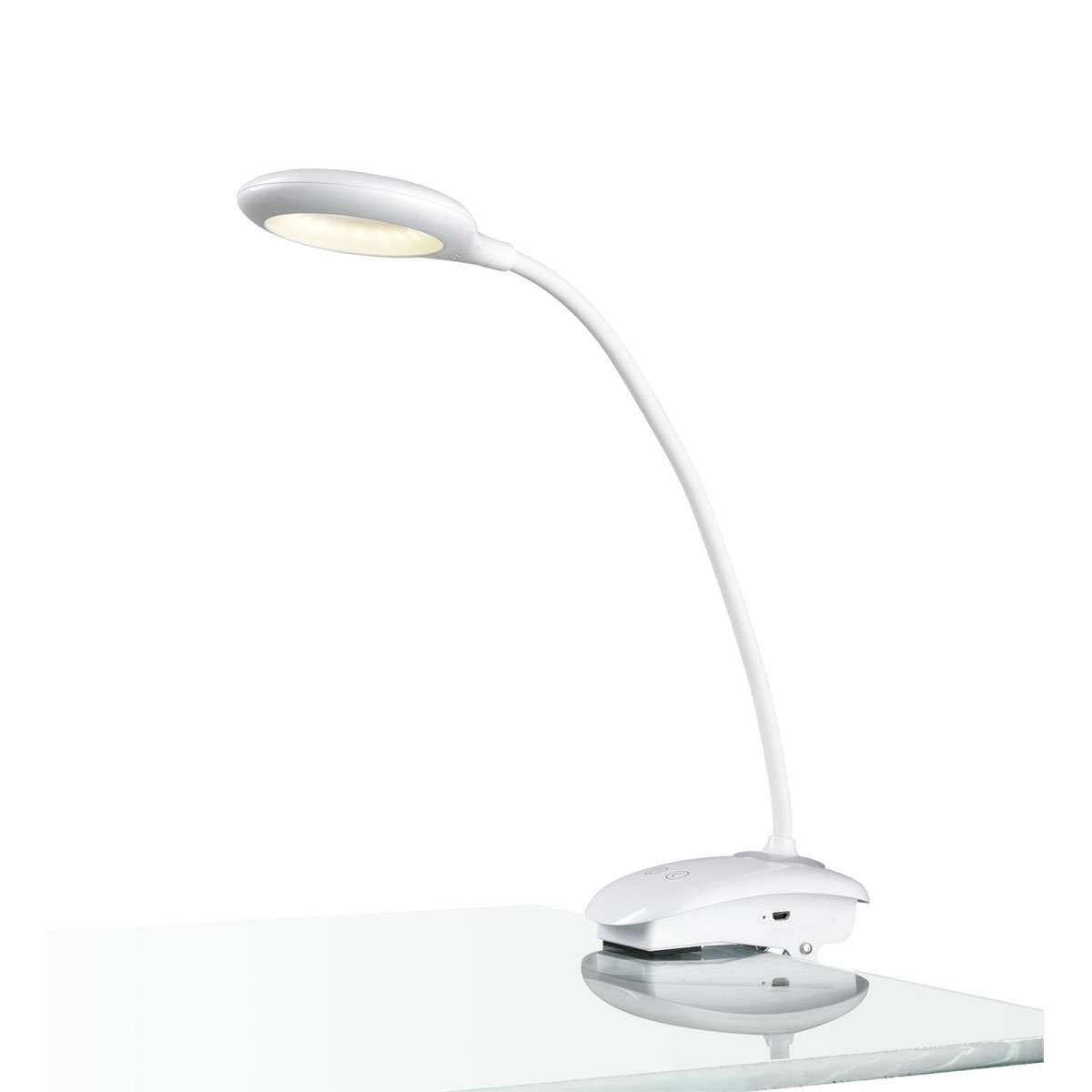 Flector LED-Klemmleuchte Easy inkl Nachtlicht und Befestigungsclip Bild 3