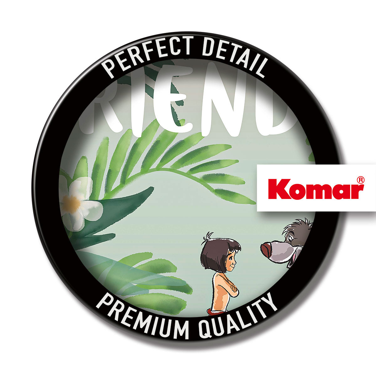 Komar  Wandbild Jungle Book Best of Friends 50x70 cm Bild 3