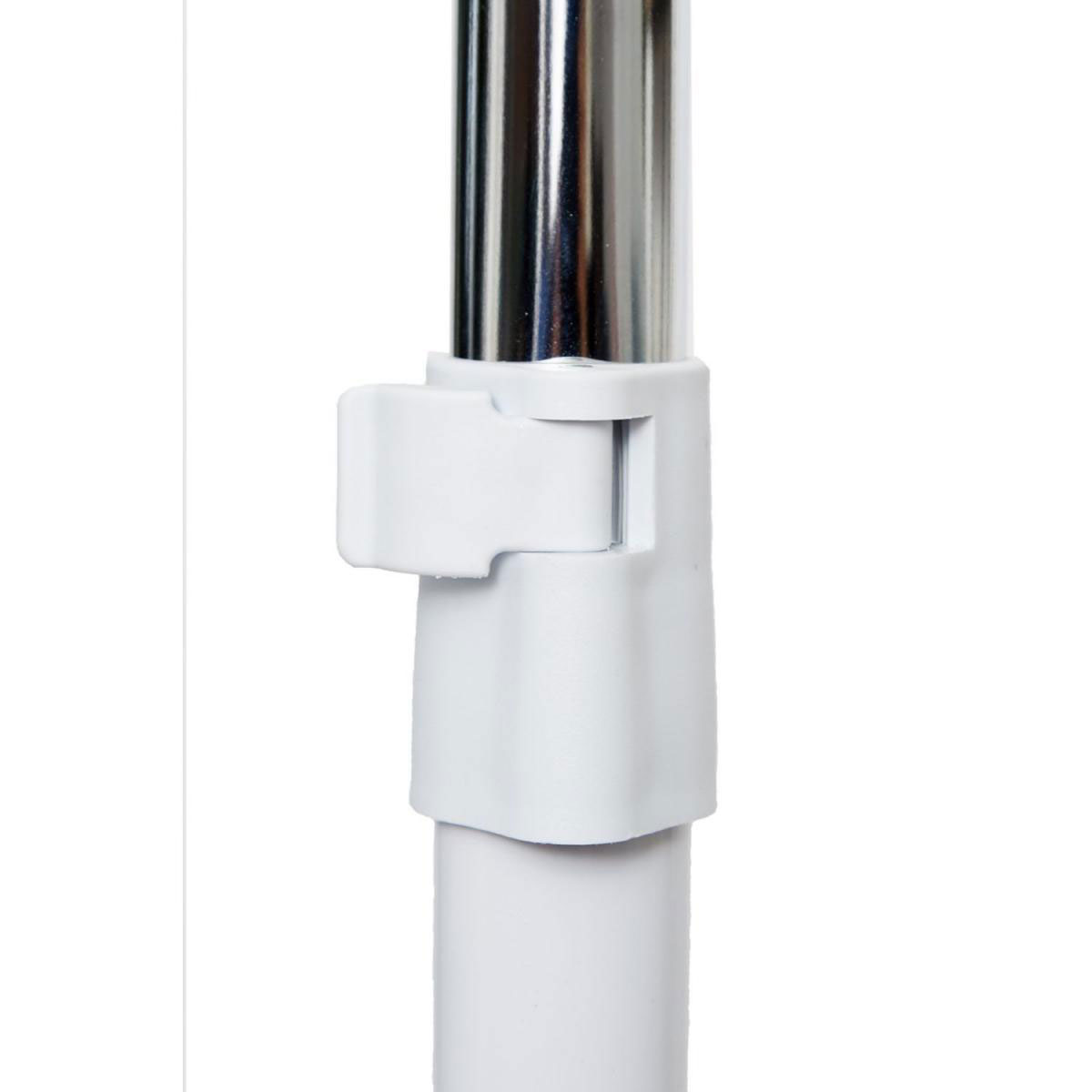 Roll-Kleiderständer 84 x 44 x 101-165 cm Bild 2