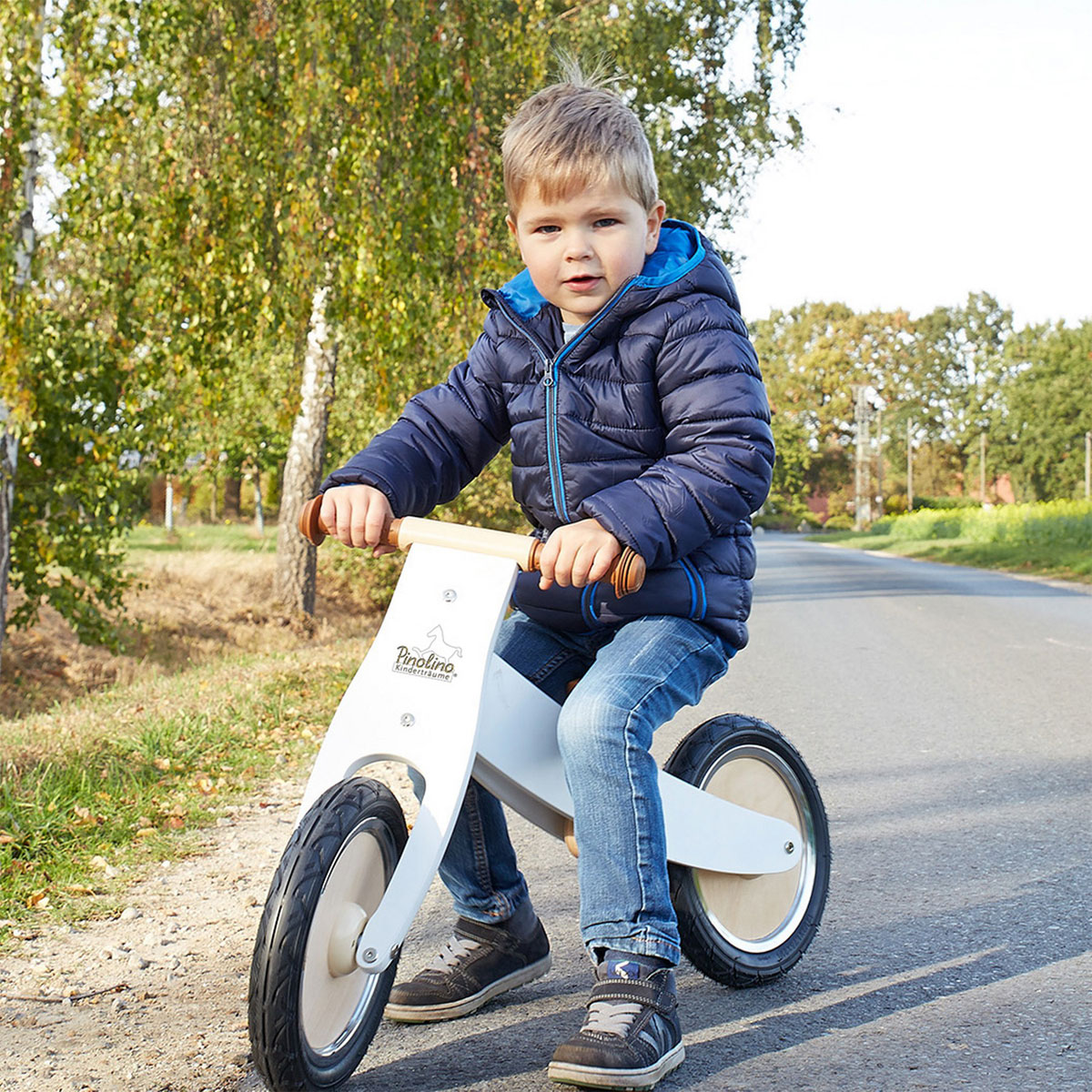 Pinolino Laufrad „Johann“, weiß Bild 3
