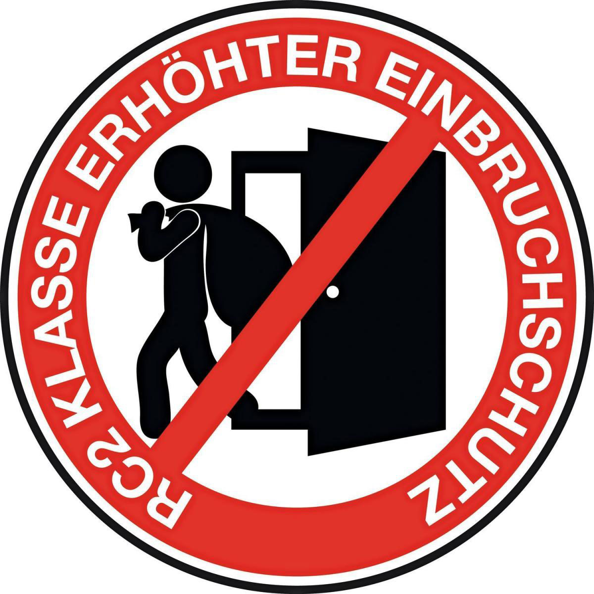 Aluminium Sicherheits-Haustür Mailand Exklusiv 75 mm weiß 110 x 210 cm Anschlag rechts inkl Griffset Bild 2