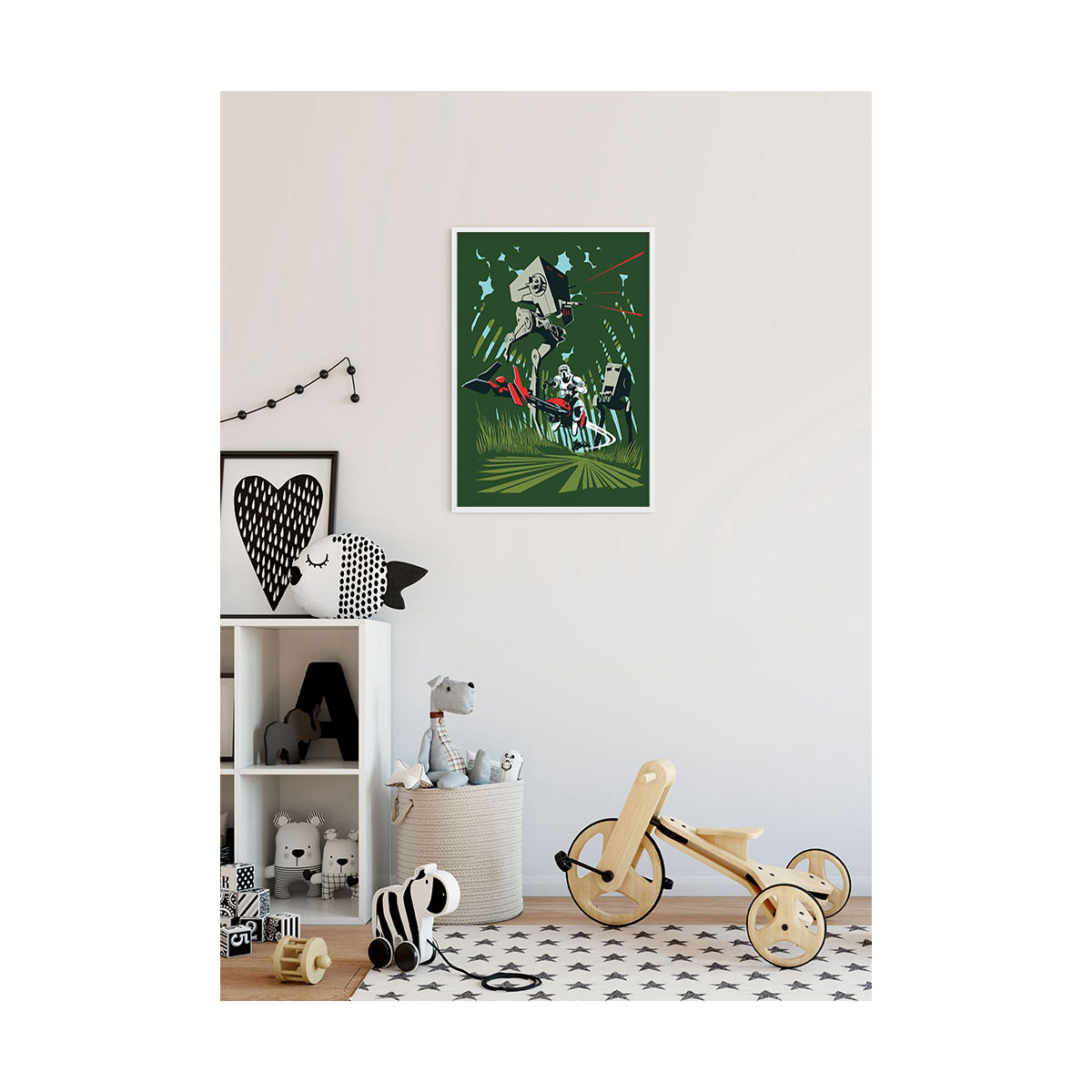 Komar  Wandbild Star Wars Classic Vector Endor 50x70 cm Bild 4