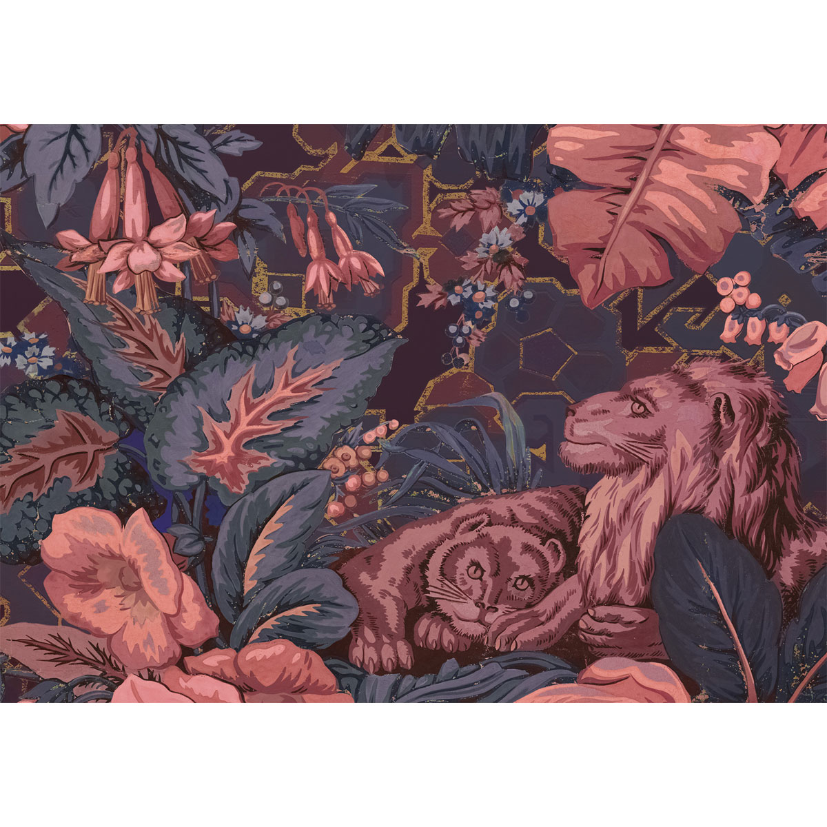 Komar  Vlies Fototapete Orient Violet 200x270 cm Bild 3