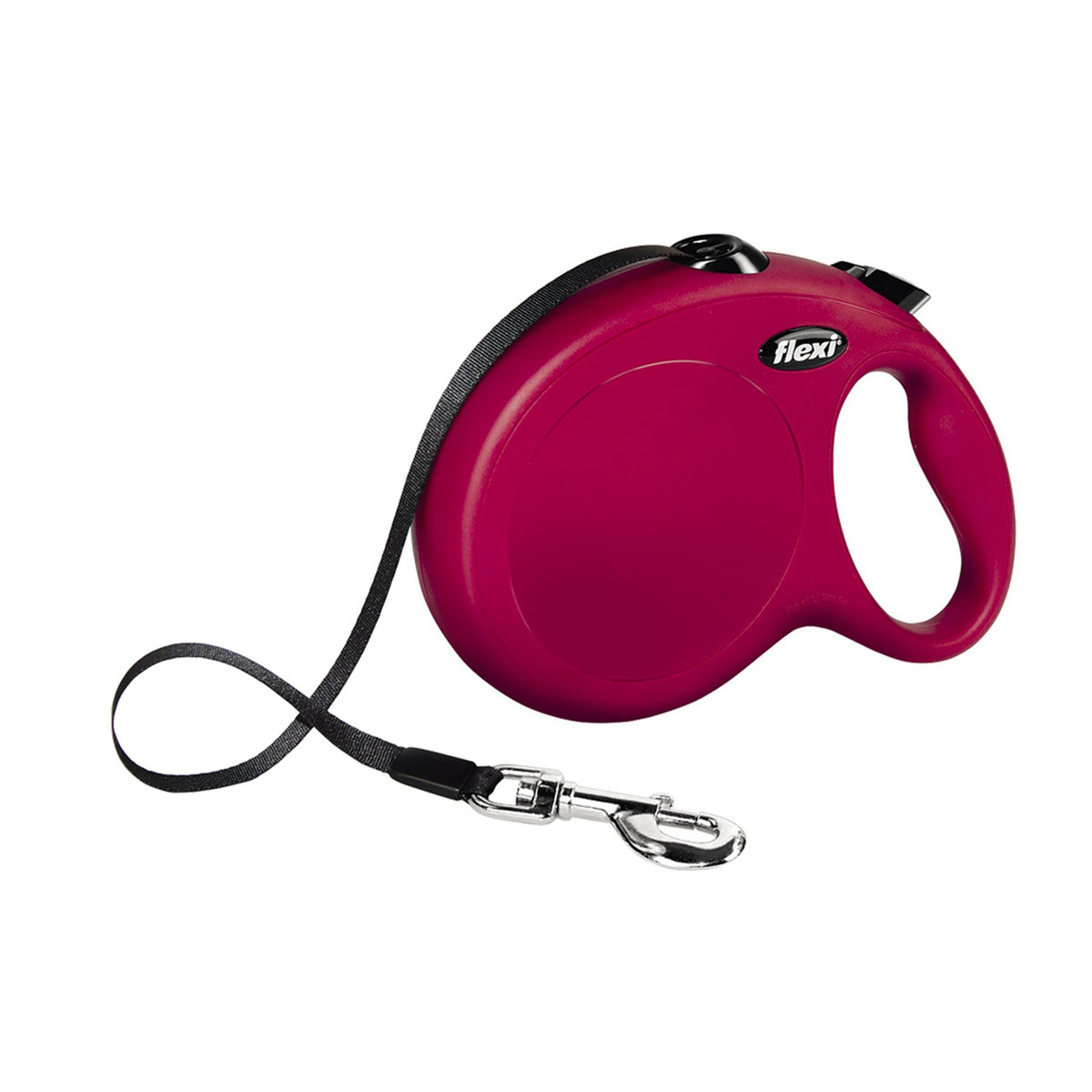 Flexi  Gurt-Leine New Classic rot L 8m Bild 1