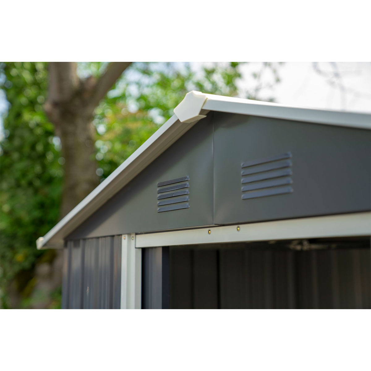 Pergart Gerätehaus Dresden II 3,6m² weiß Bild 6