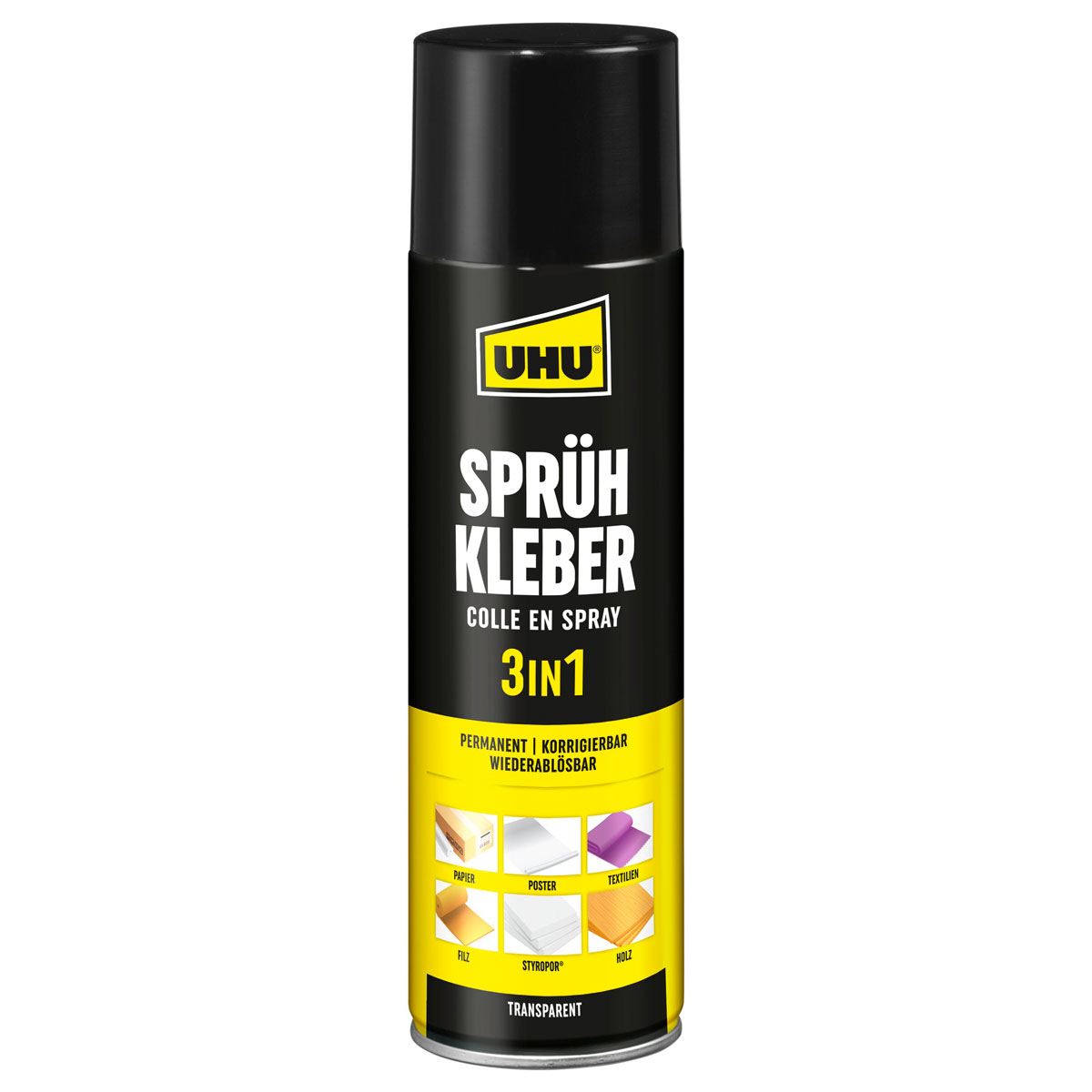 UHU  Sprühkleber 3 in 1 500 ml