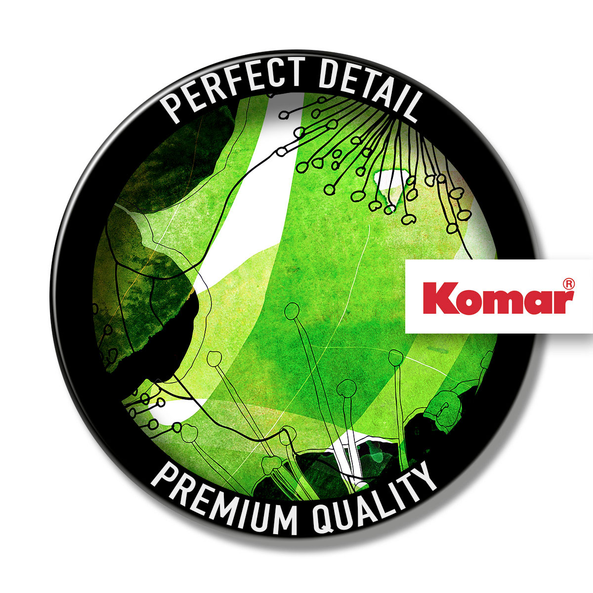 Komar  Vlies Fototapete Aquarell 350x250 cm Bild 3