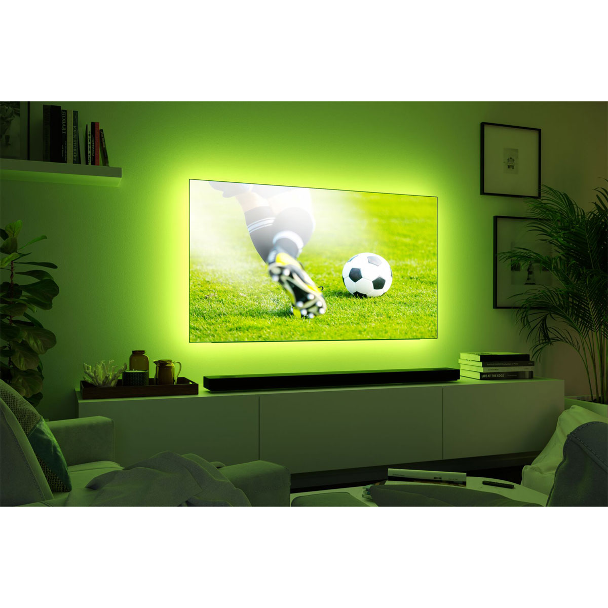 Paulmann  LED-TV-Basisset MaxLED 250 75 Zoll 5,1 m 25,5 Watt inkl Farbwechselfunktion Bild 3