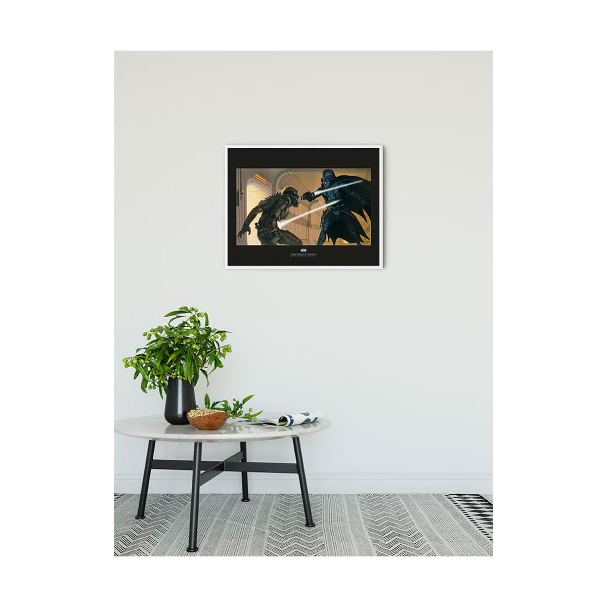 Komar  Wandbild Star Wars Classic Vader Luke Hallway 40x30 cm