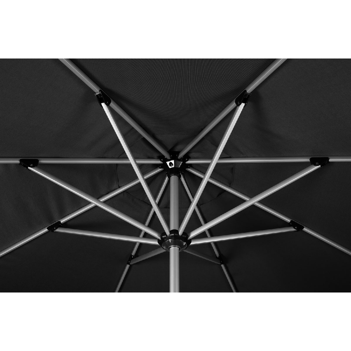 Schneider Schirme Sonnenschirm Monaco 350 cm granitgrau Bild 3