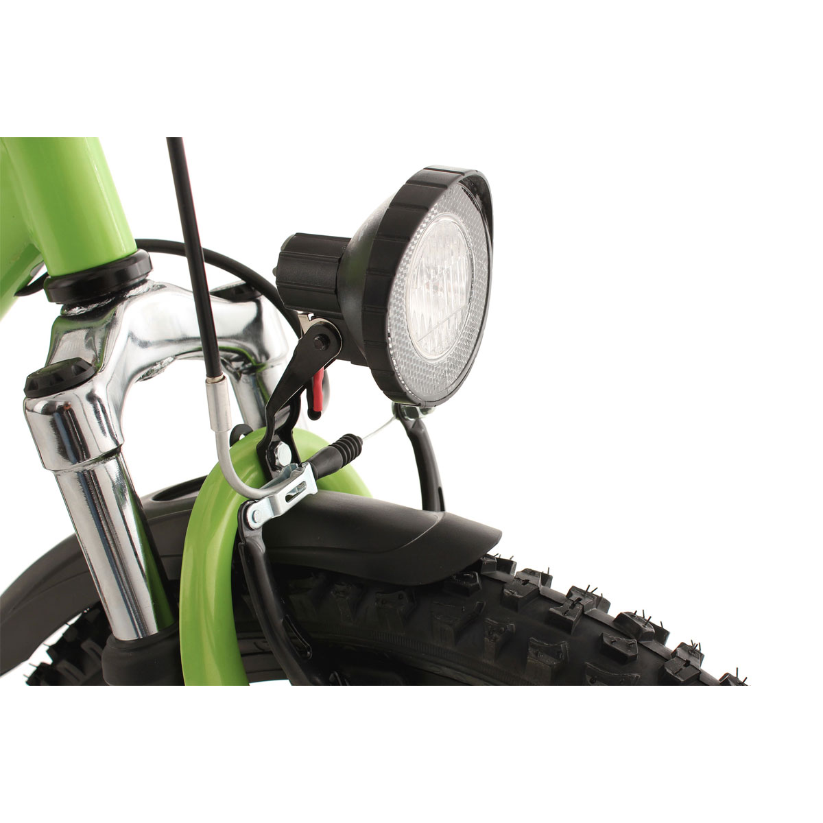 KS Cycling Jugend-Mountainbike Zodiac Fully 24 Zoll weiß-grün Bild 8