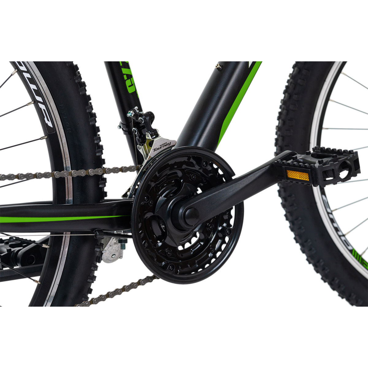 KS Cycling Mountainbike Hardtail 27,5'' Morzine schwarz-grün 48 cm  Bild 2