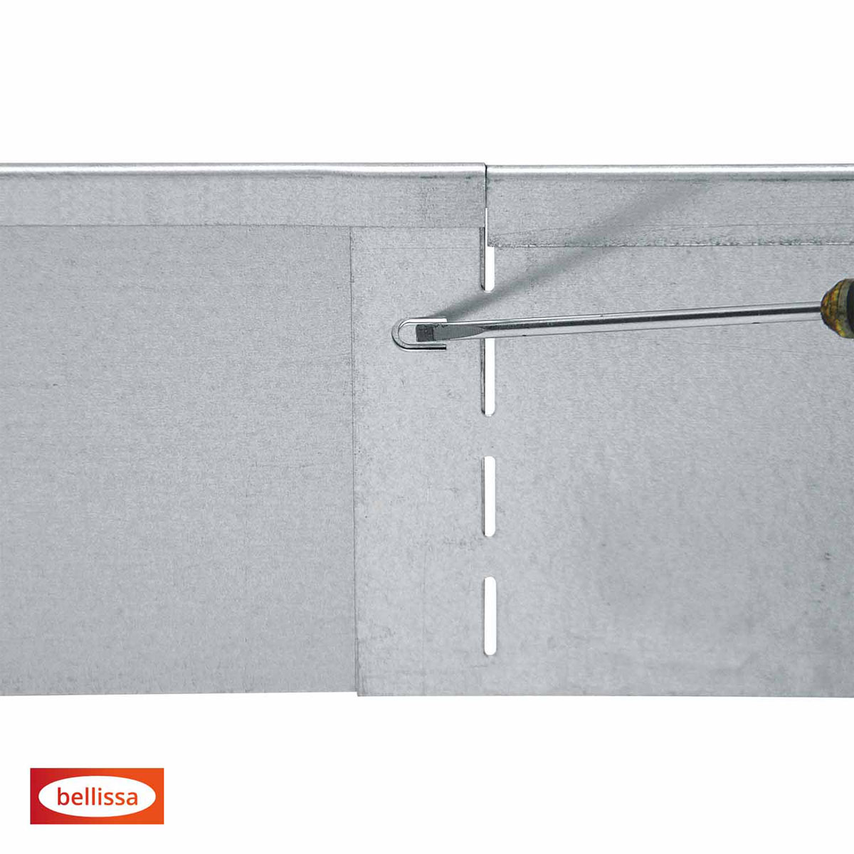 Metall-Rasenkante verzinkt 118 x 20 cm Bild 4