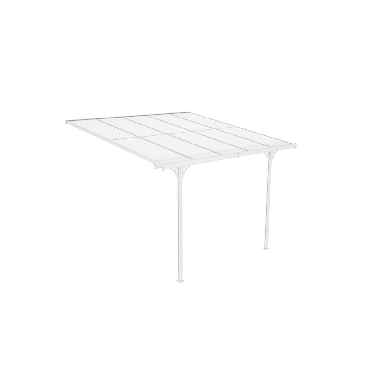 Westmann Terrassenüberdachung Bruce 313 300x313x270 cm