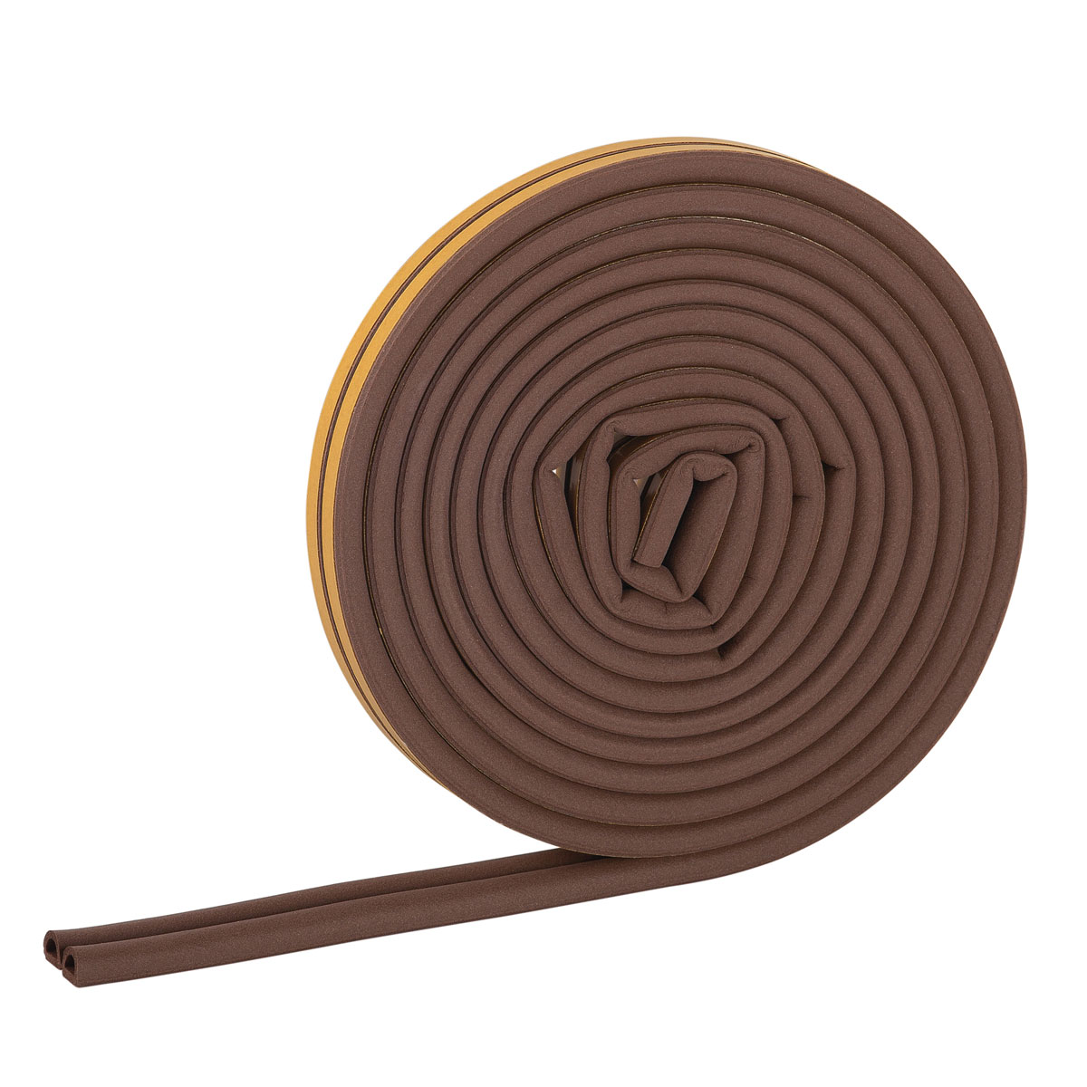 D-Profildichtung selbstklebend braun 6m 9x6 mm Bild 2