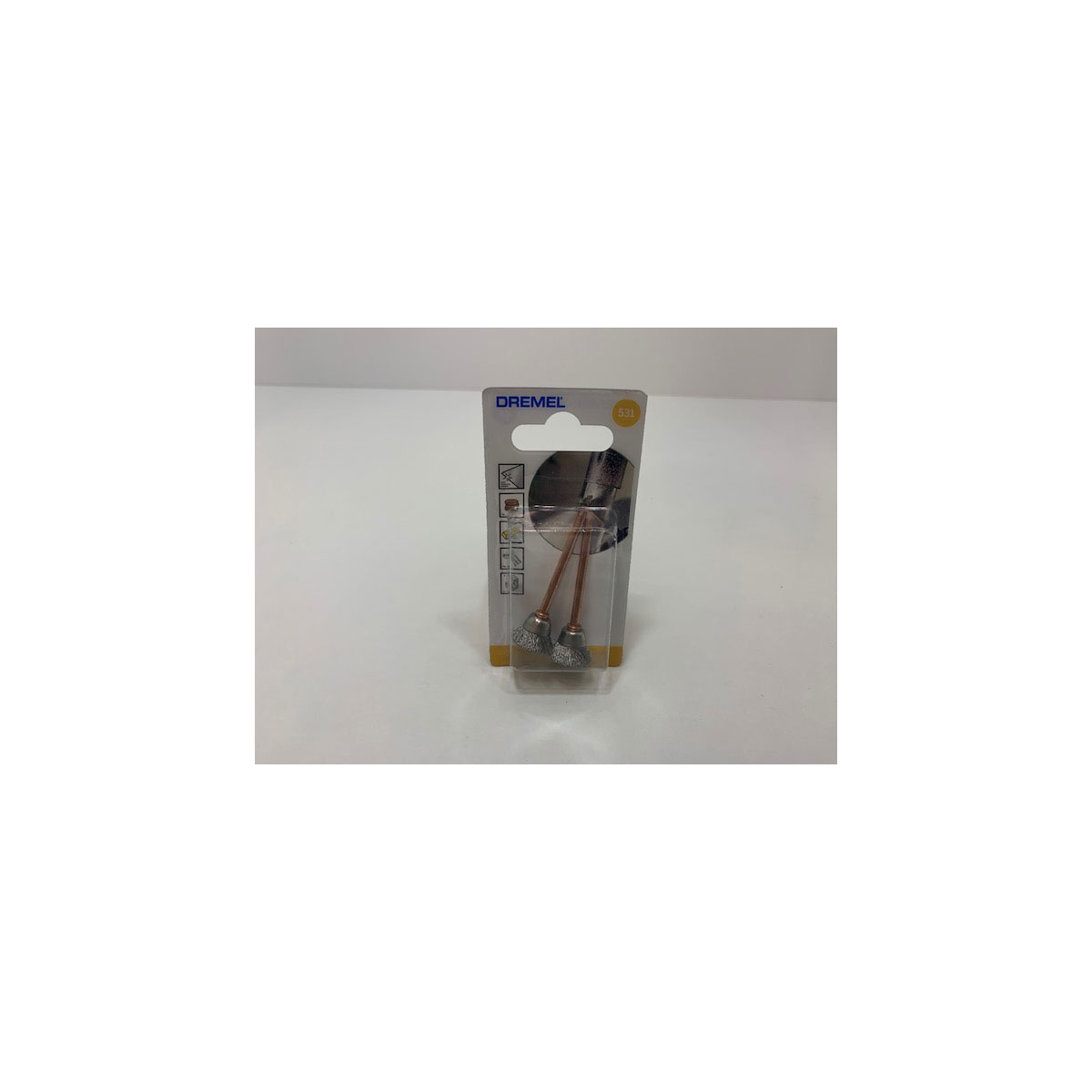 Dremel  Edelstahlbürste Durchmesser 13 mm 2 Stück Bild 1