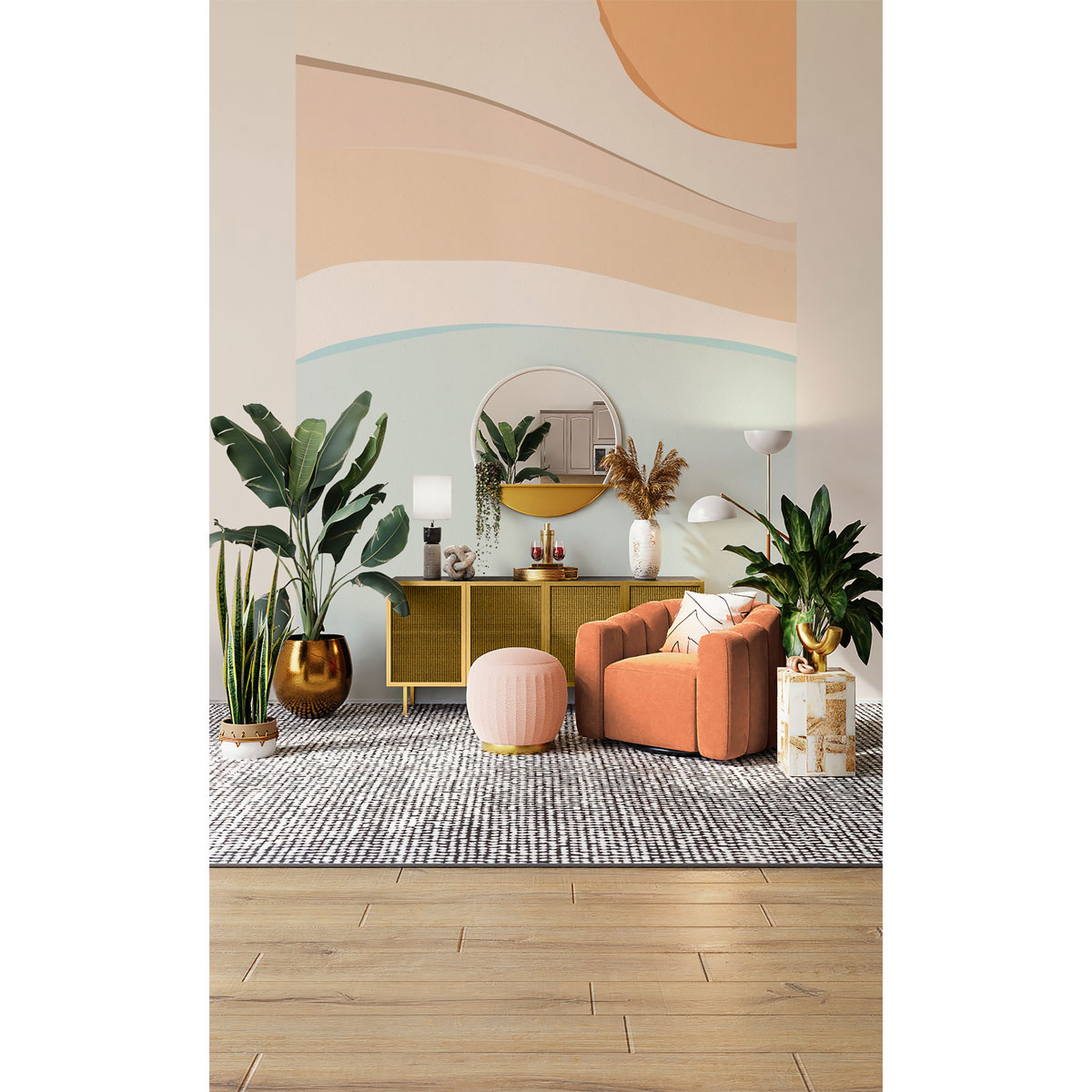 Komar  Vlies Fototapete Vague 200x280 cm Bild 10